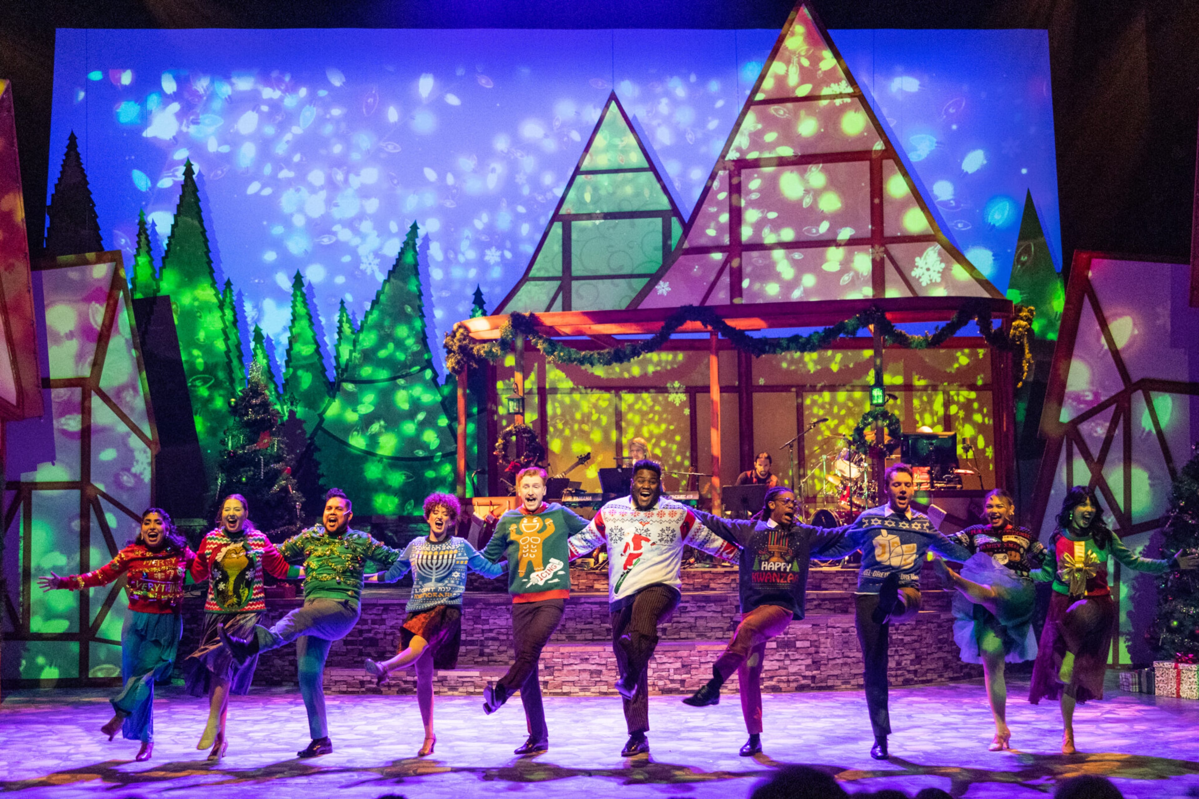 Ann-Carol Pence created the “Christmas Canteen” — an Aurora Theatre holiday show featuring music, comedy skits and dance numbers — in 1996. (Courtesy of Aurora Theatre)
