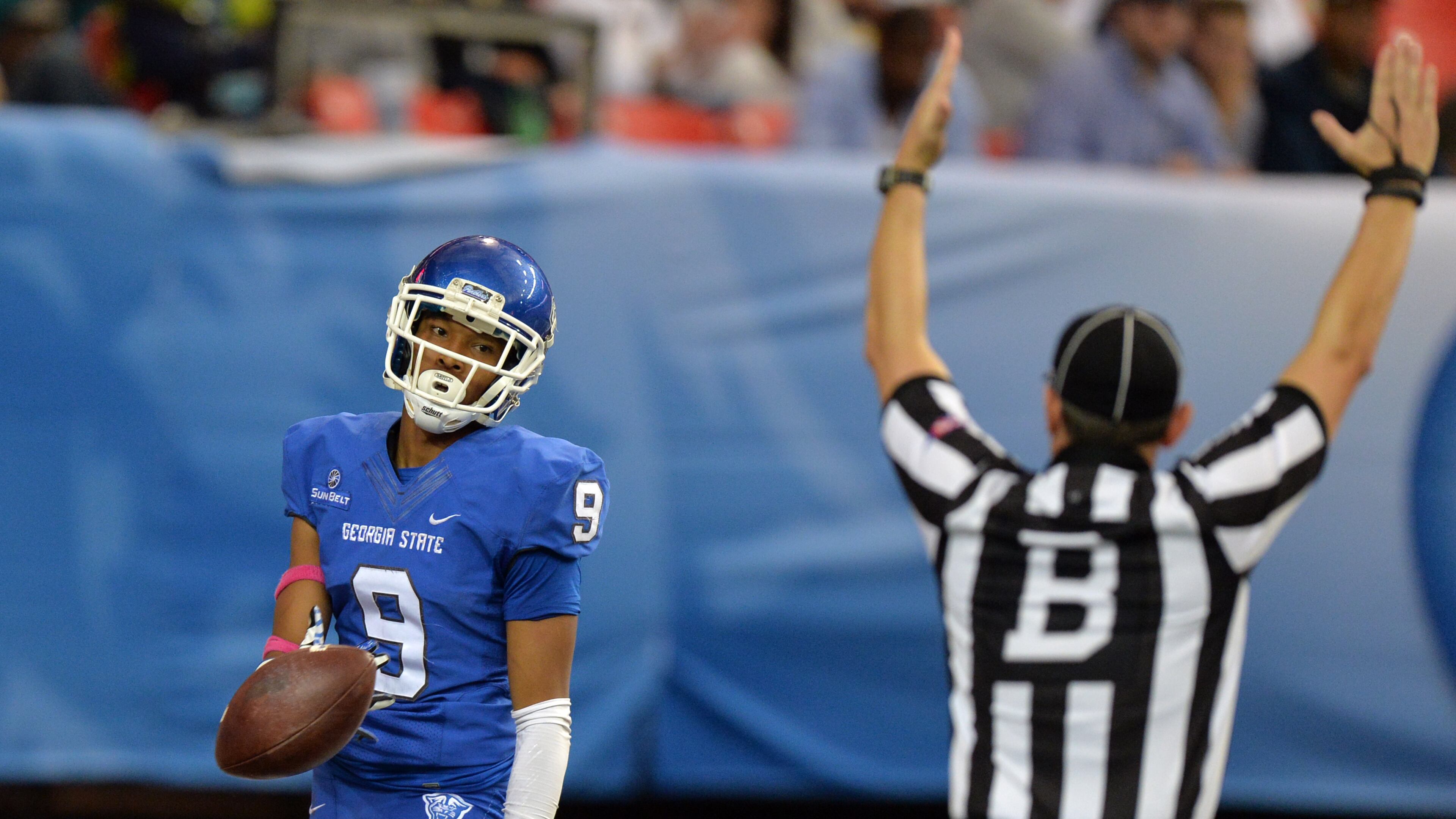 Georgia State will take on Oregon on Sept. 19. BRANT SANDERLIN / BSANDERLIN@AJC.COM