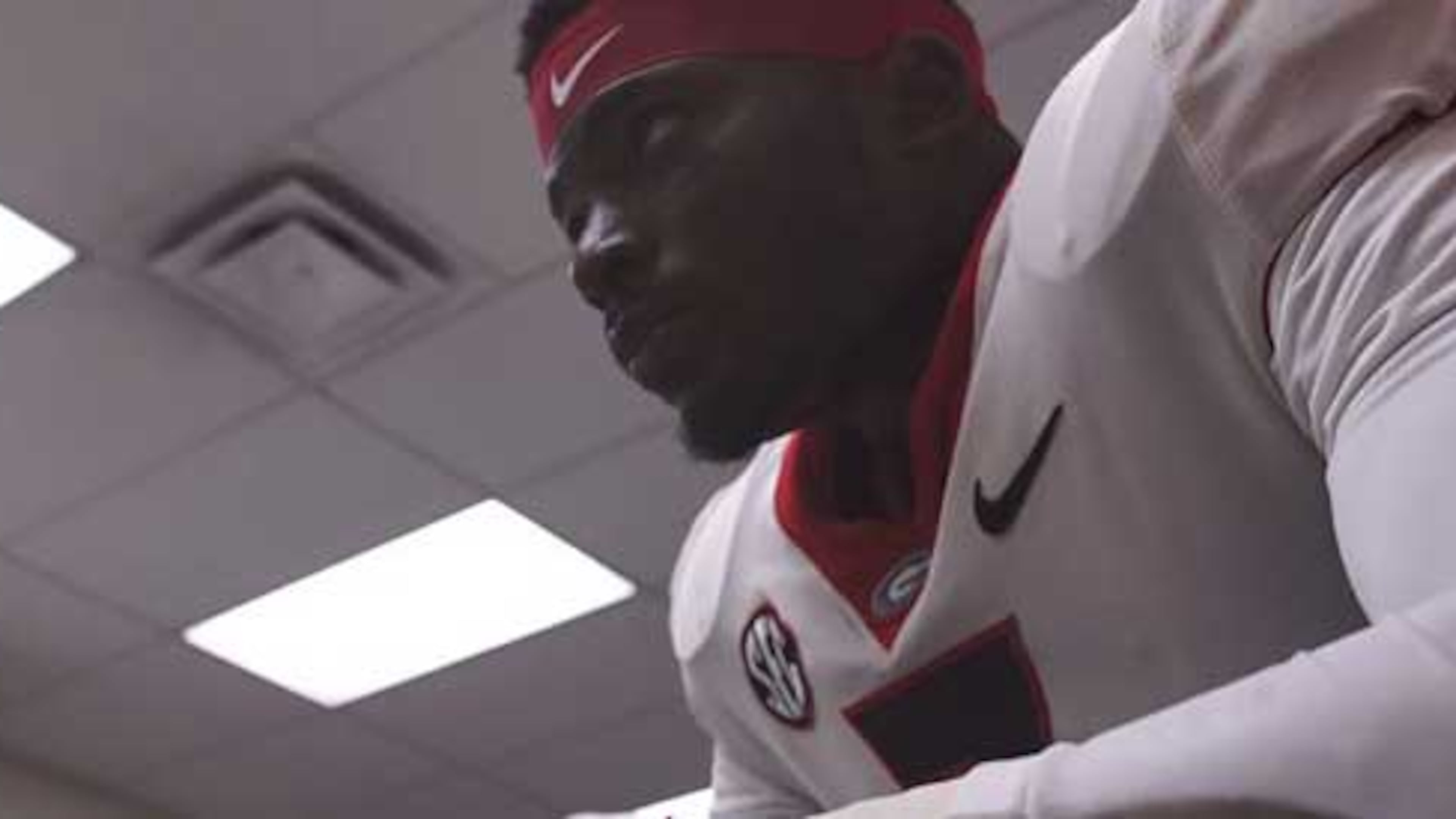 UGA senior Lorenzo Carter.
