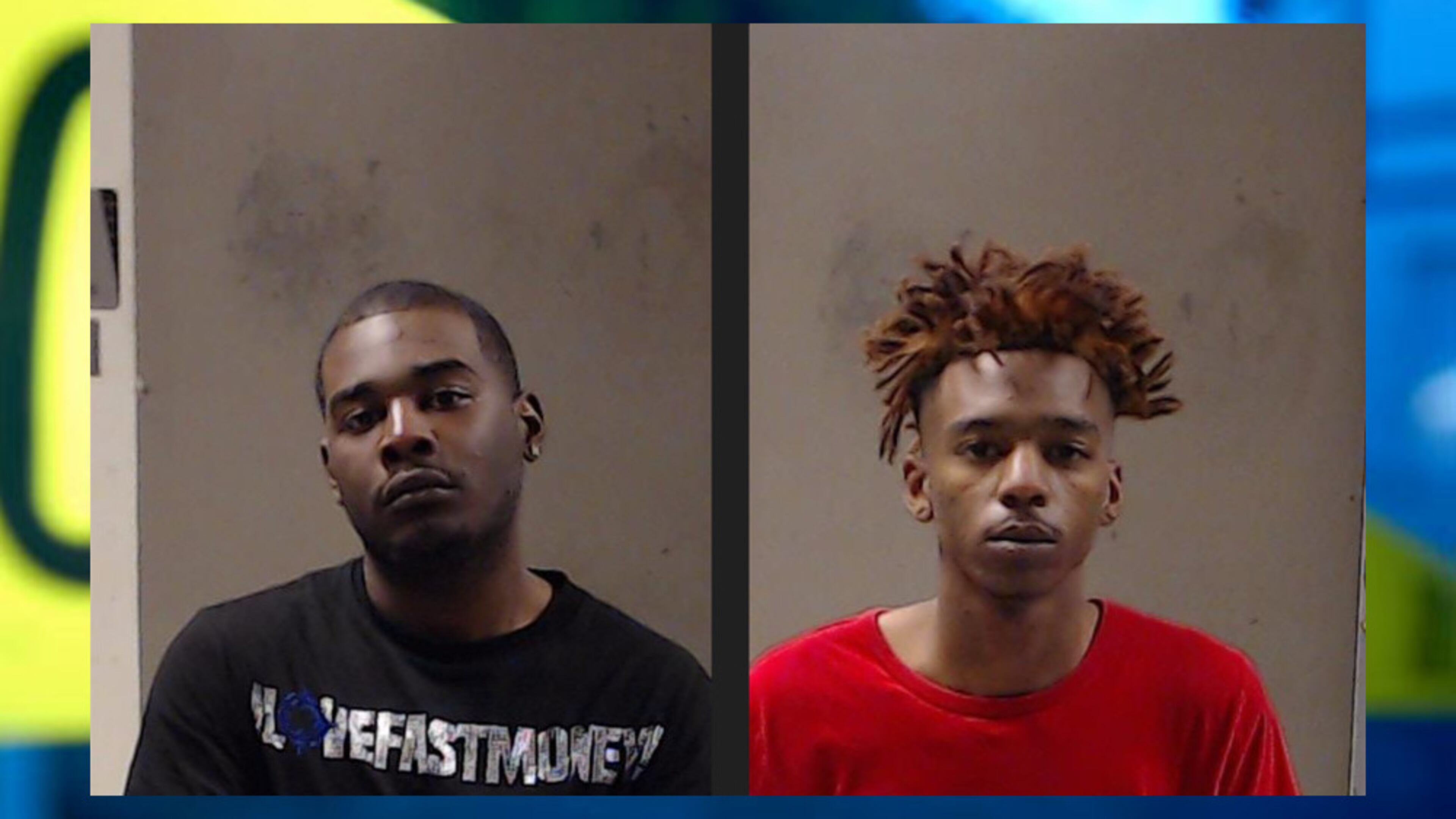 Justin Jaquez Stafford (left) was arrested Wednesday on charges stemming from a May 31 shooting death at a Chevron gas station in Stone Mountain. Brandon Joseph, 17, was arrested June 1 on charges from the shooting.
