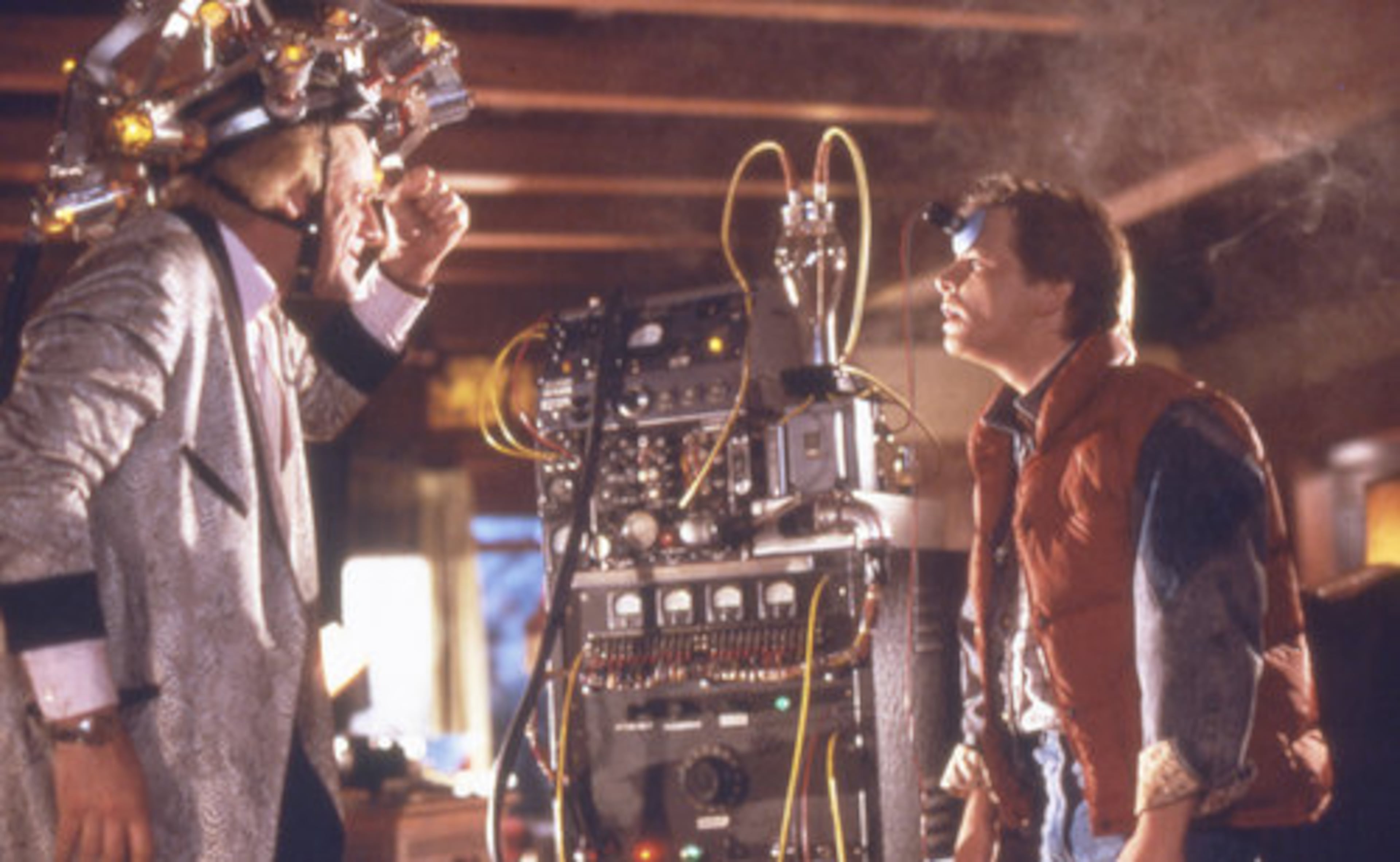 A: "Back to the Future" (1985). This film starring Michael J. Fox and Christopher Lloyd won an Oscar, if you can believe it.