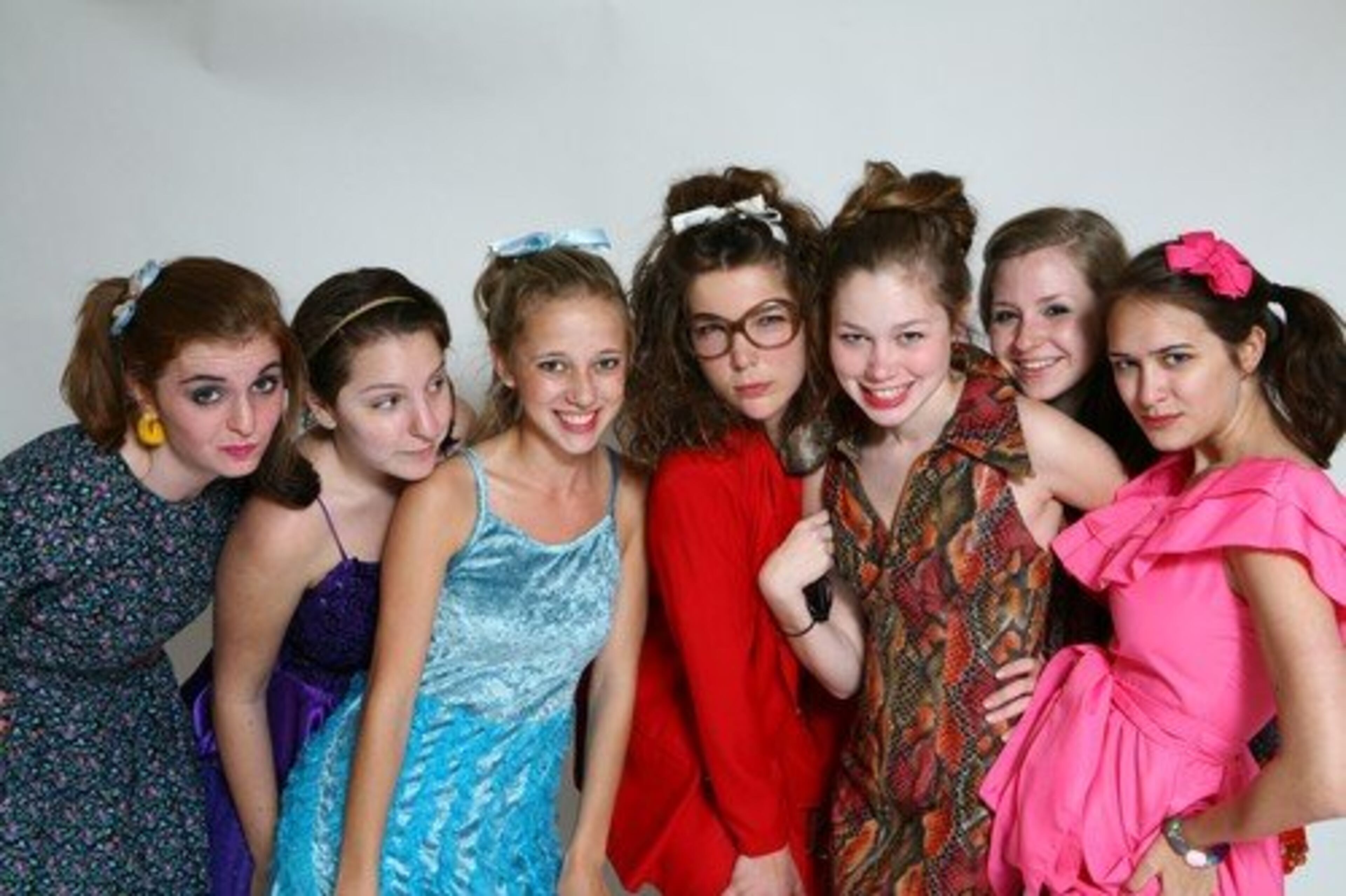 This photo includes Chelsey Sabol, Andrea Thomas, Laura Rogers, Haley Stauffer, Carson Koser, Laura Johnson and Melissa Rary.