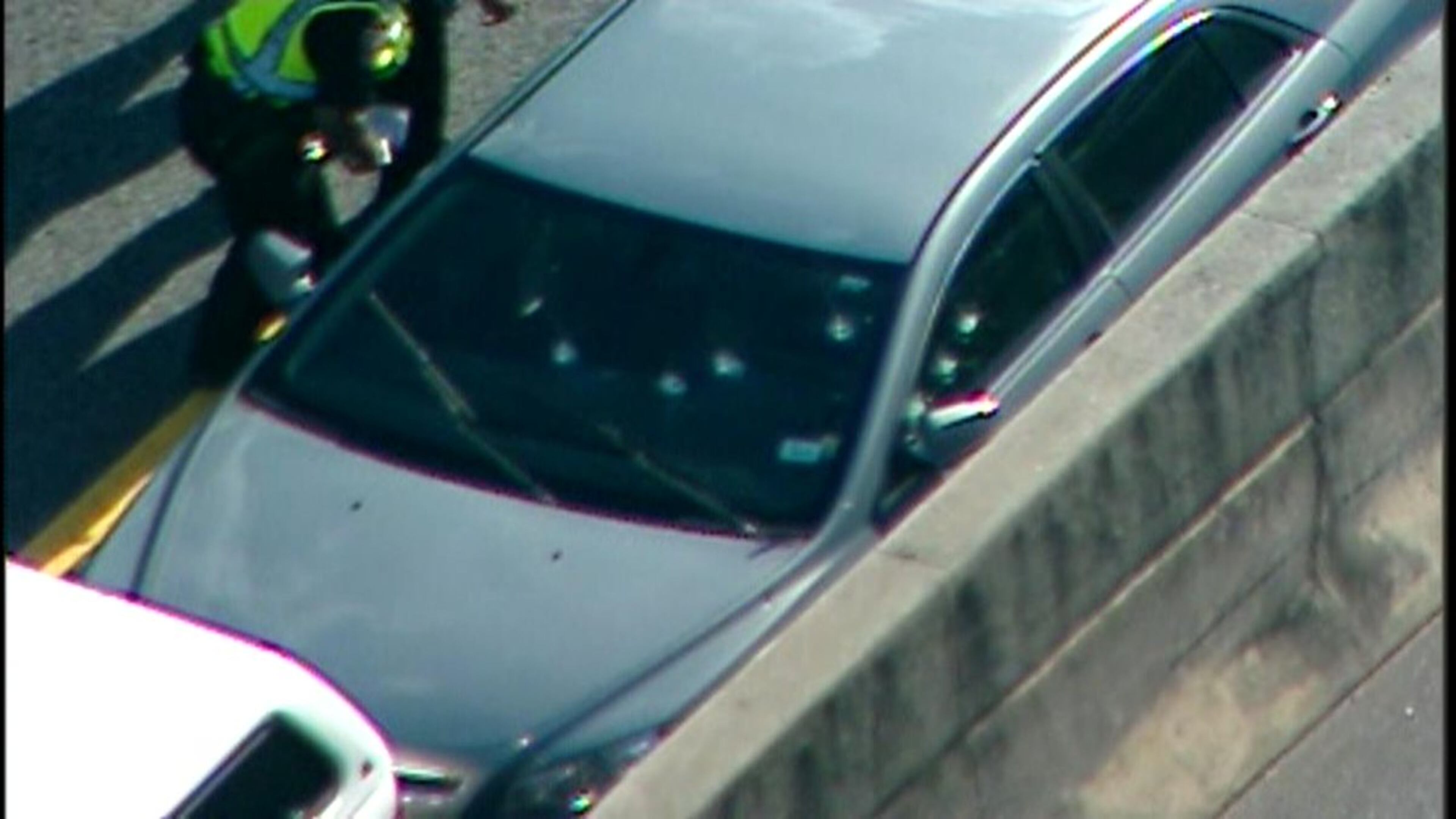 A shooting on eastbound I-20 in DeKalb County prompted officials to shut down much of I-20 for hours on Tues., June 7, 2016. (Credit: Channel 2 Action News)