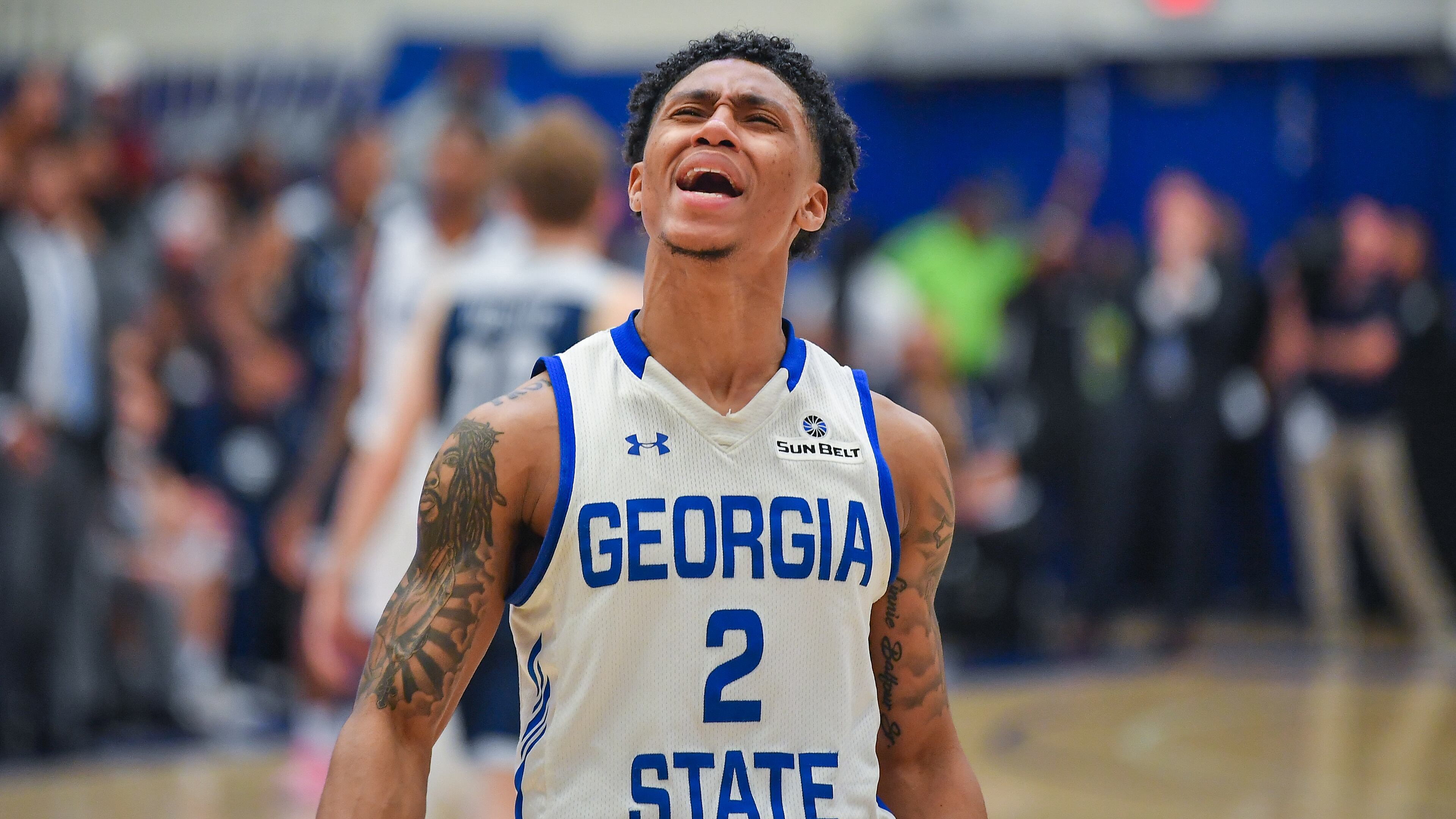 Georgia State's Justin Roberts. Photo by Rich von Biberstein
