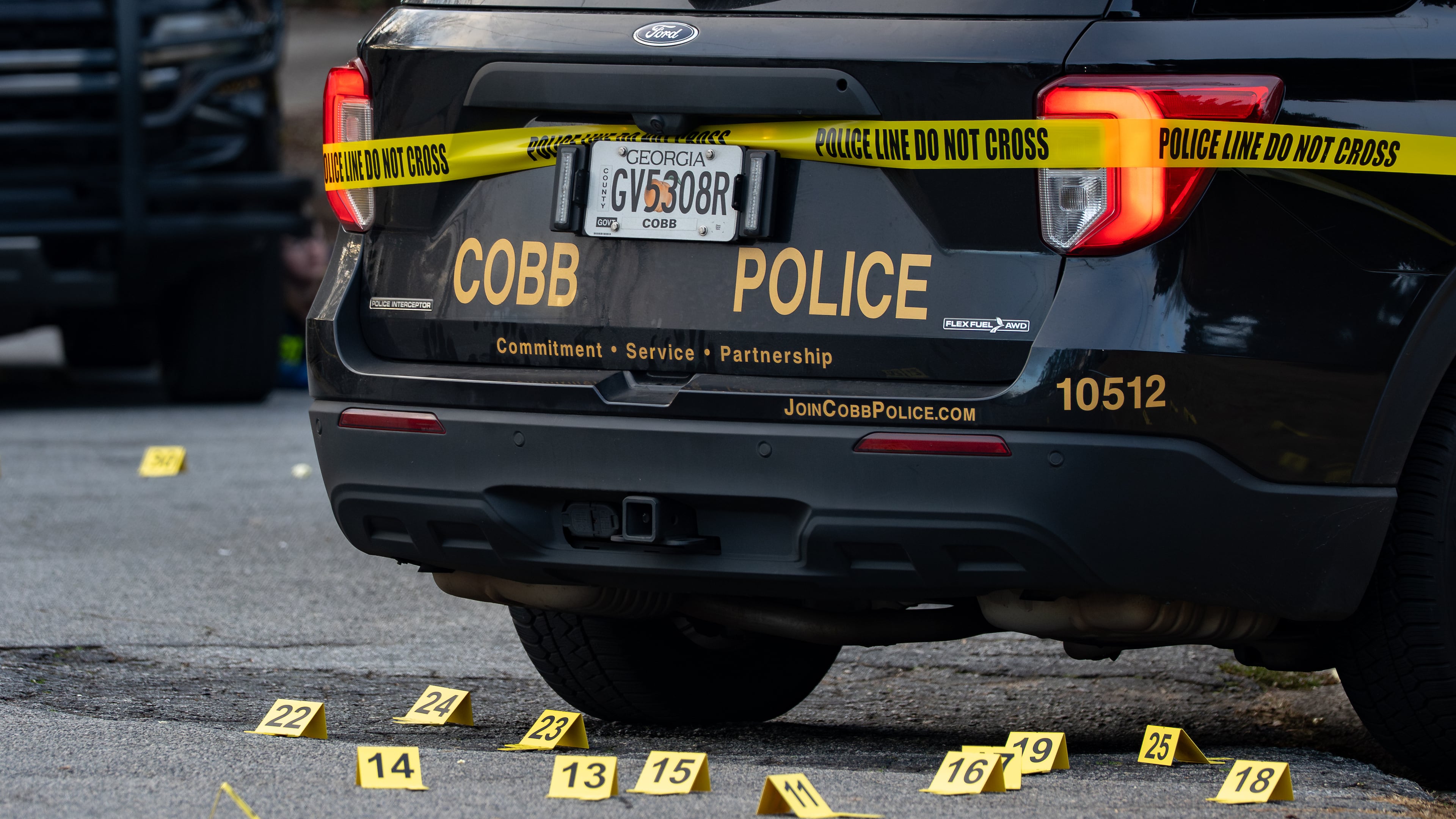 “When a PIT maneuver is implemented to stop a fleeing suspect, it is the suspect’s reckless flight, not the PIT maneuver, that constitutes the proximate cause of the resulting injury or death,” the county said, citing Georgia law. (Ben Hendren for the AJC)
