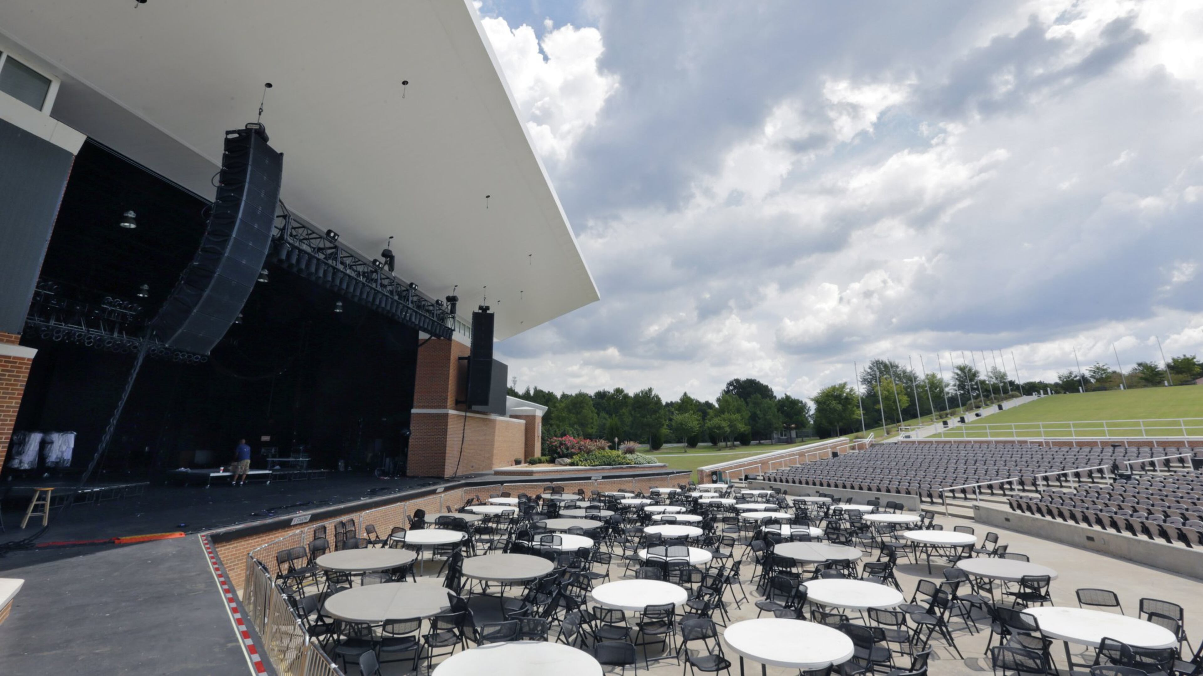 Wolf Creek amphitheater will host Funk Fest this weekend. BOB ANDRES /BANDRES@AJC.COM AJC FILE PHOTO