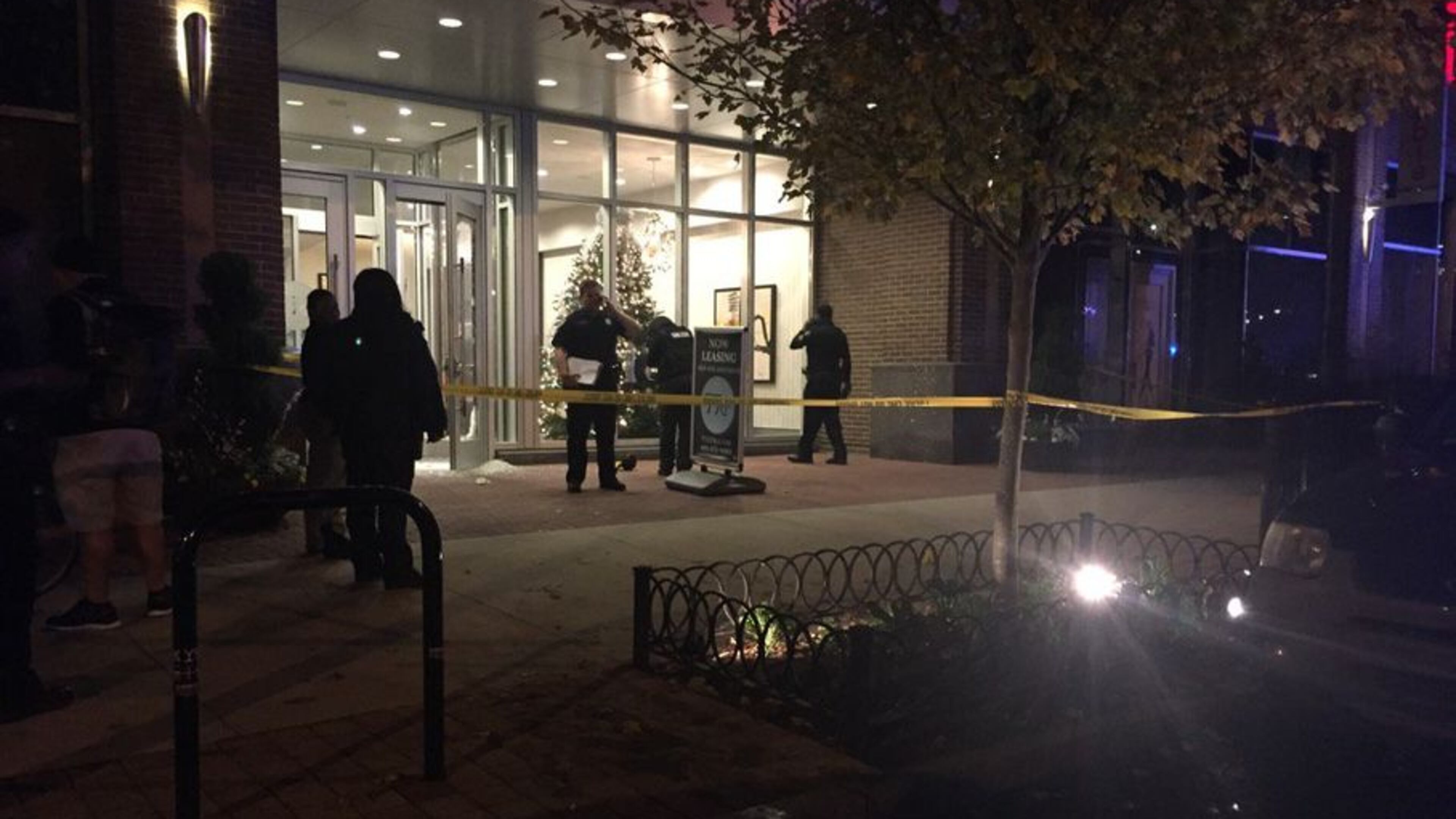 The incident happened near the 77 12th apartment building. (Credit: Channel 2 Action News)