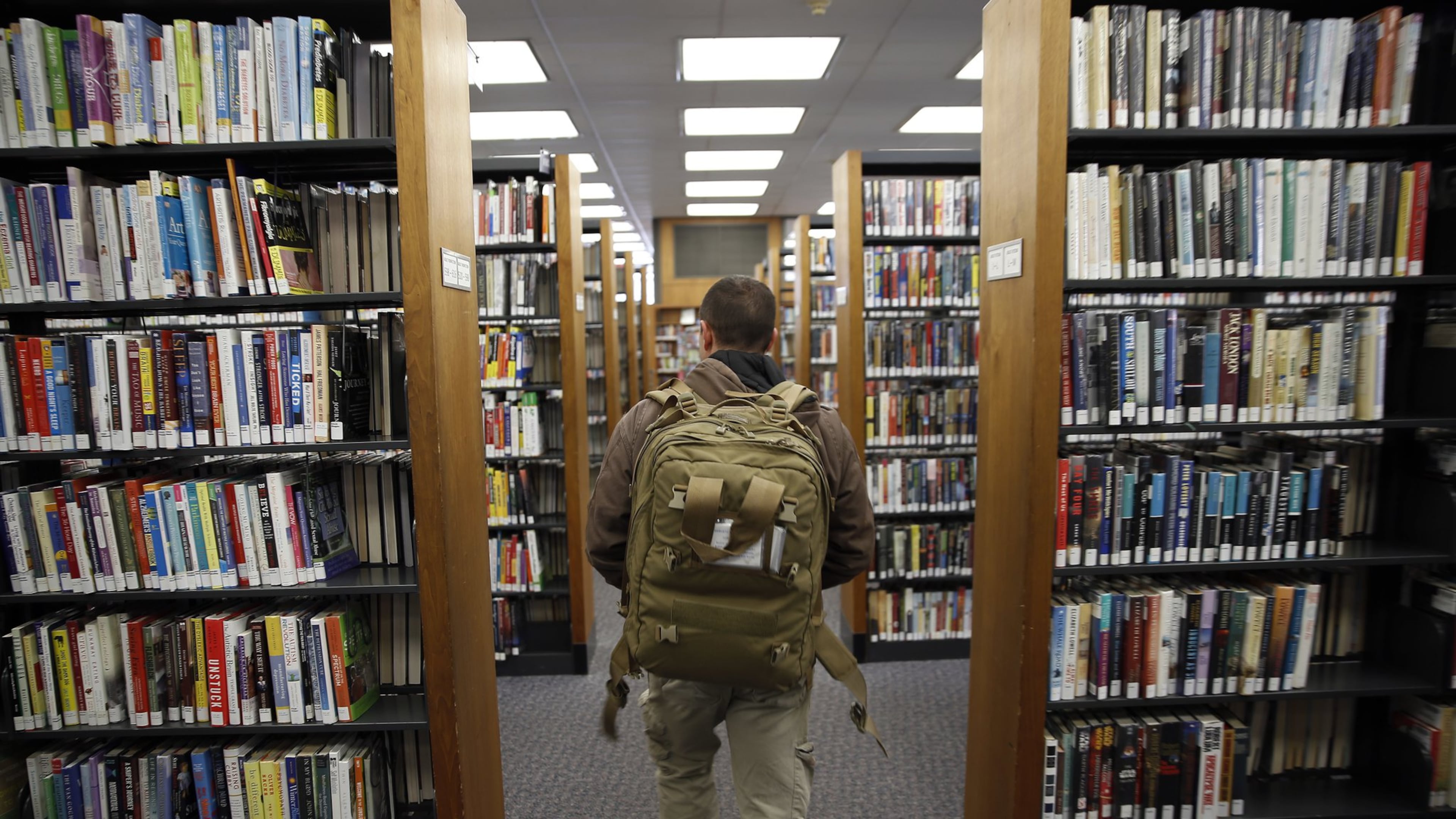 Libraries are essential to communities. AP Photo.