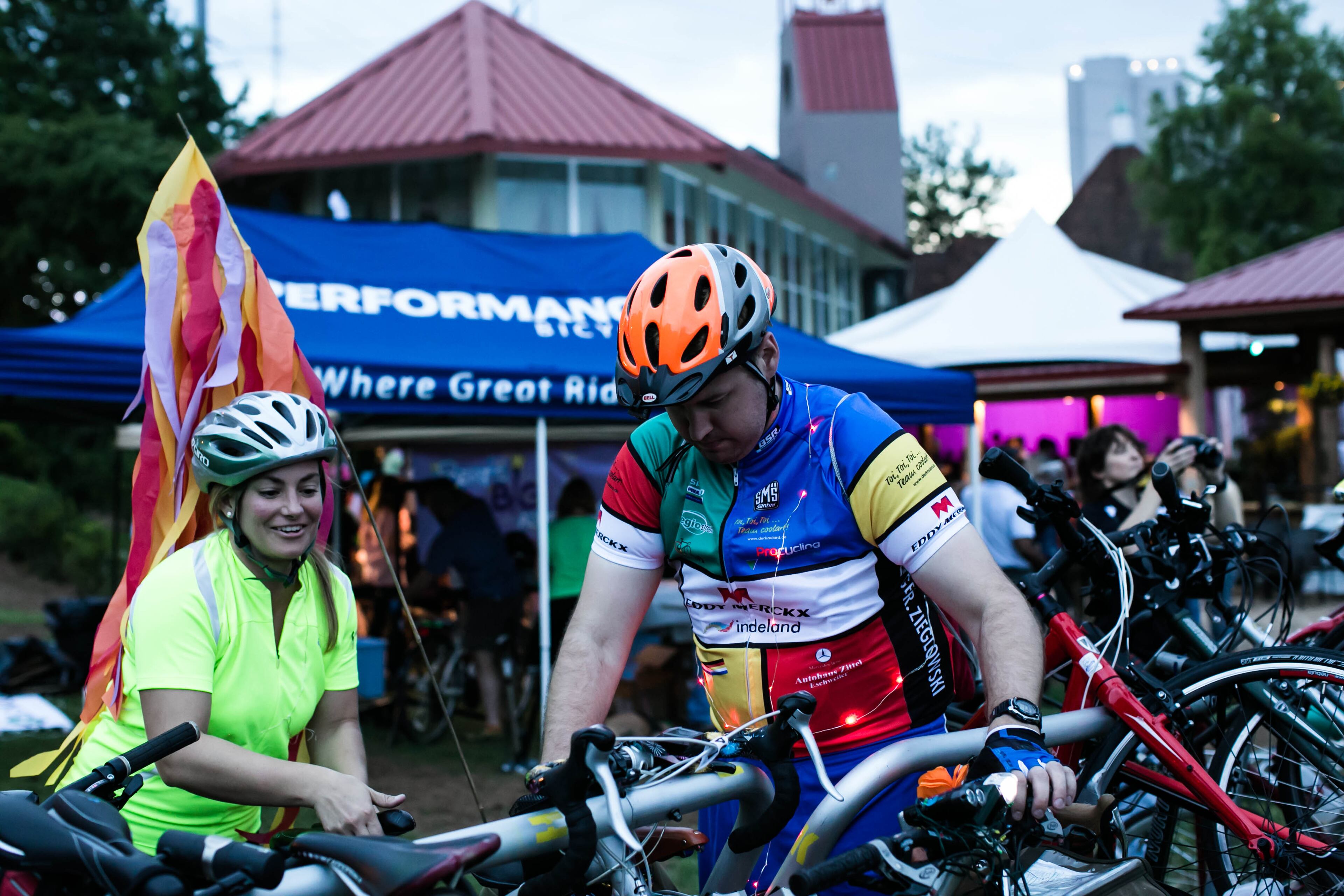 Here are some more photos from the Atlanta Moon Ride to support Bert's Big Adventure.