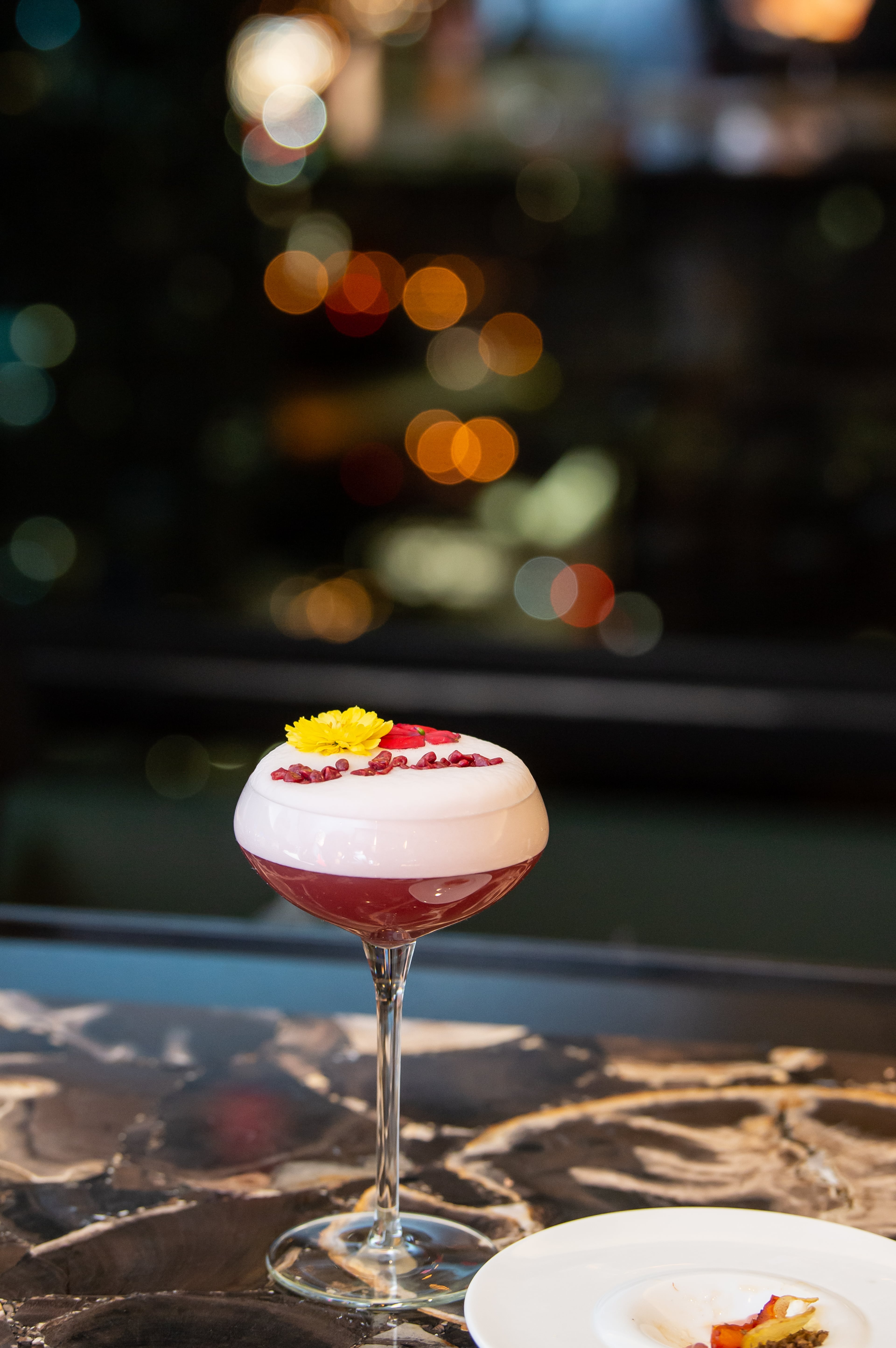 A cocktail from the Polaris menu / PWP Studio Corporate Event Photographers