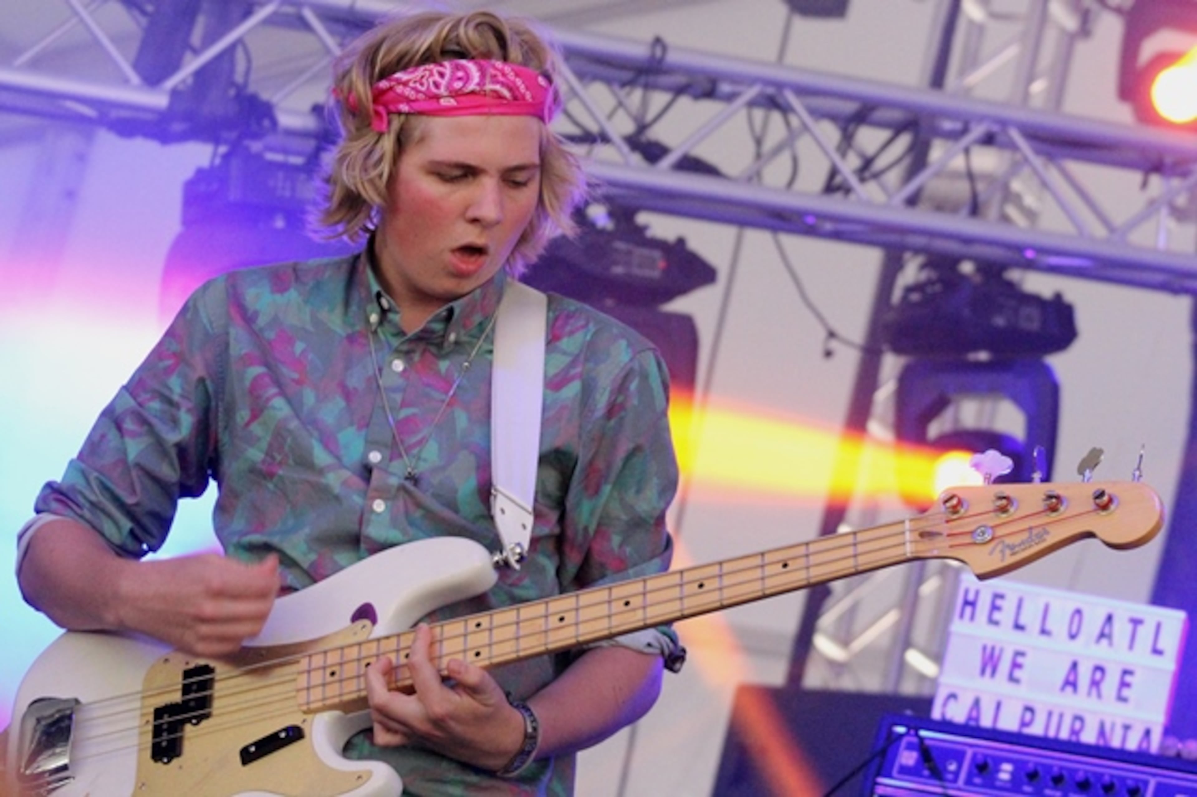 Calpurnia performed at Shaky Knees Music Festival on May 5, 2019. Photo: Melissa Ruggieri/Atlanta Journal-Constitution