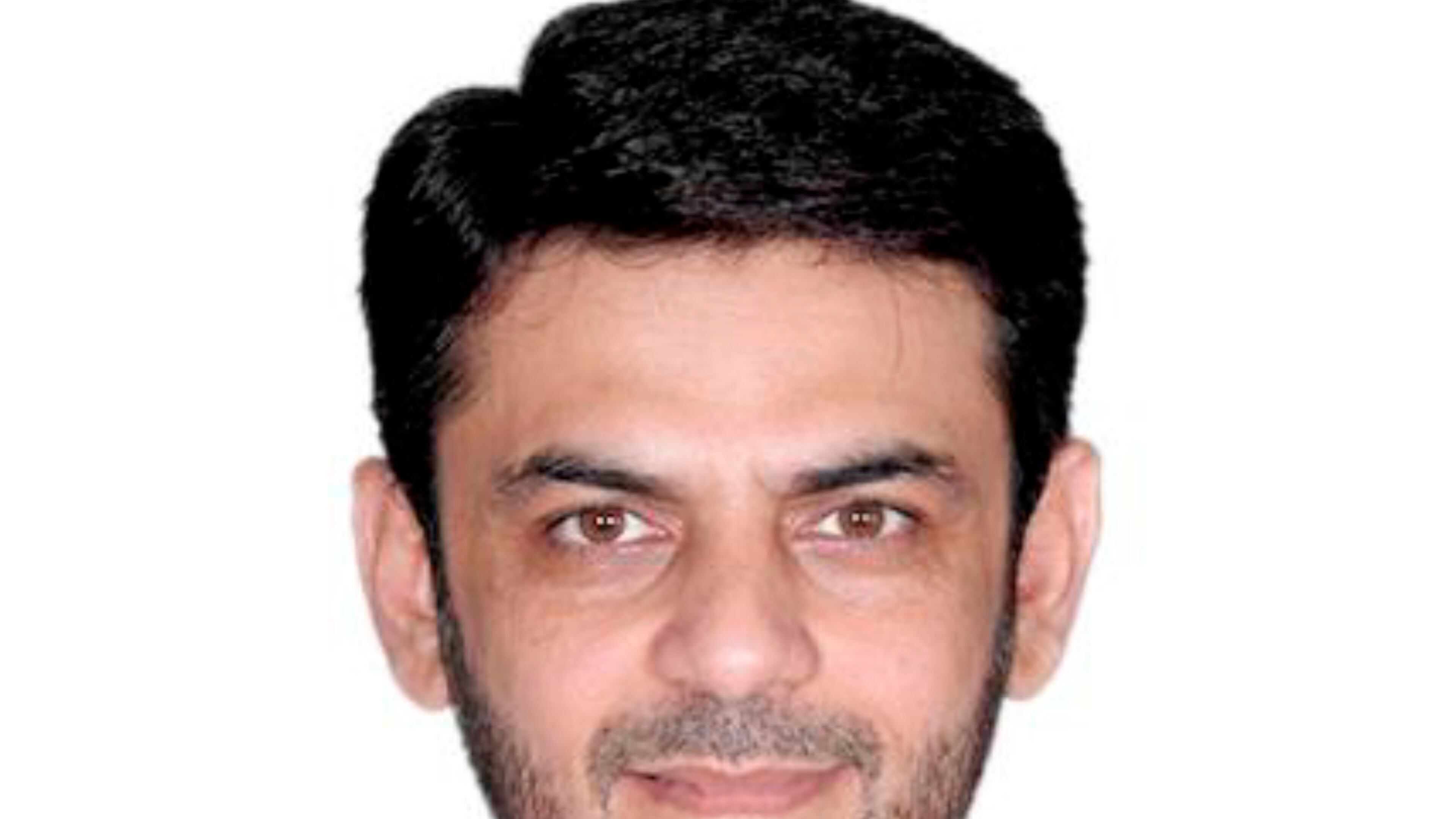 FILE - This image provided by the Justice Department, contained in the complaint supporting the arrest warrant, shows Asif Merchant. (Justice Department via AP, File)