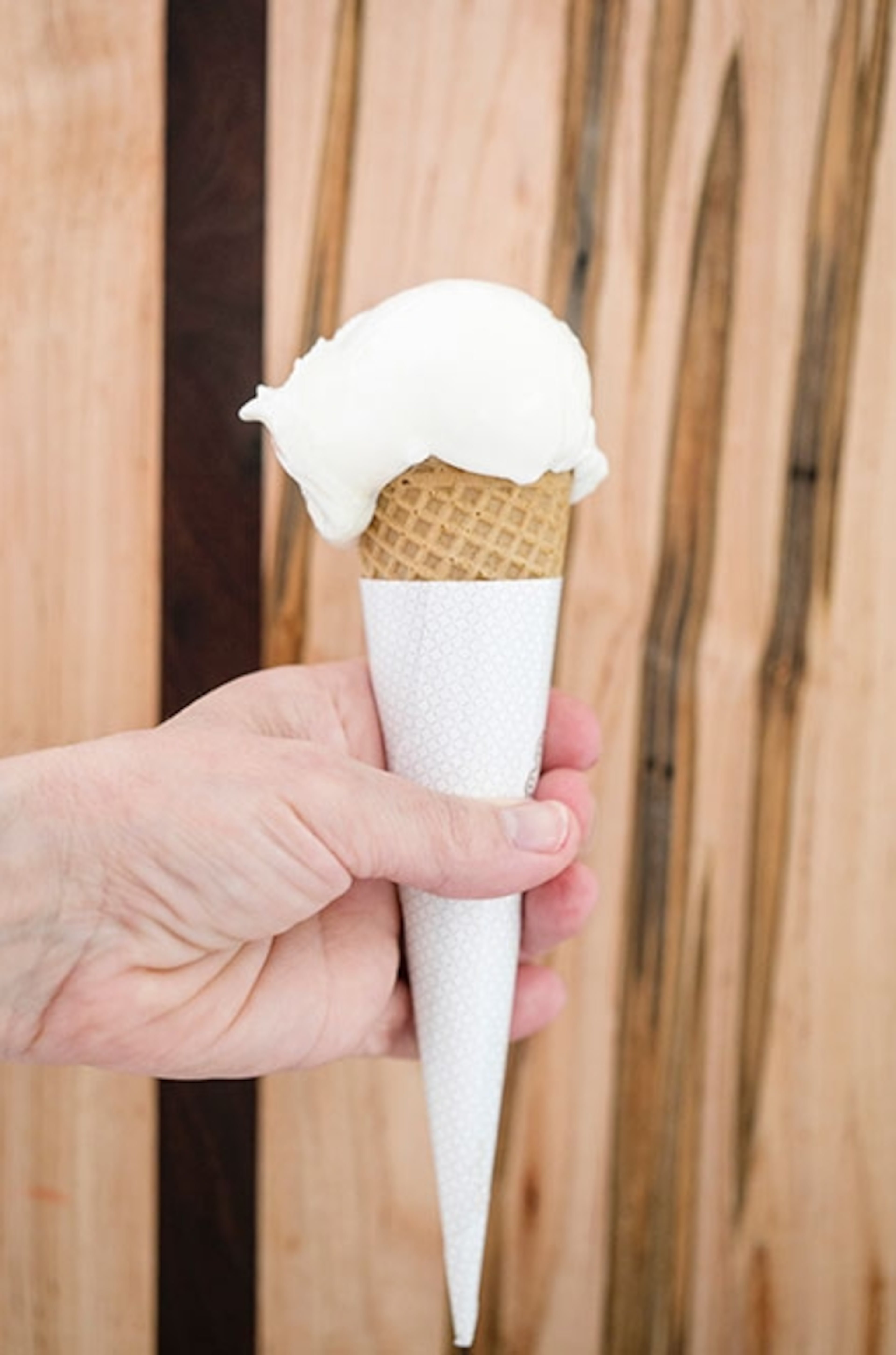 Vanilla bean gelato from Cremalosa, a gelateria in Avondale Estates. (Courtesy of Heidi Harris)
