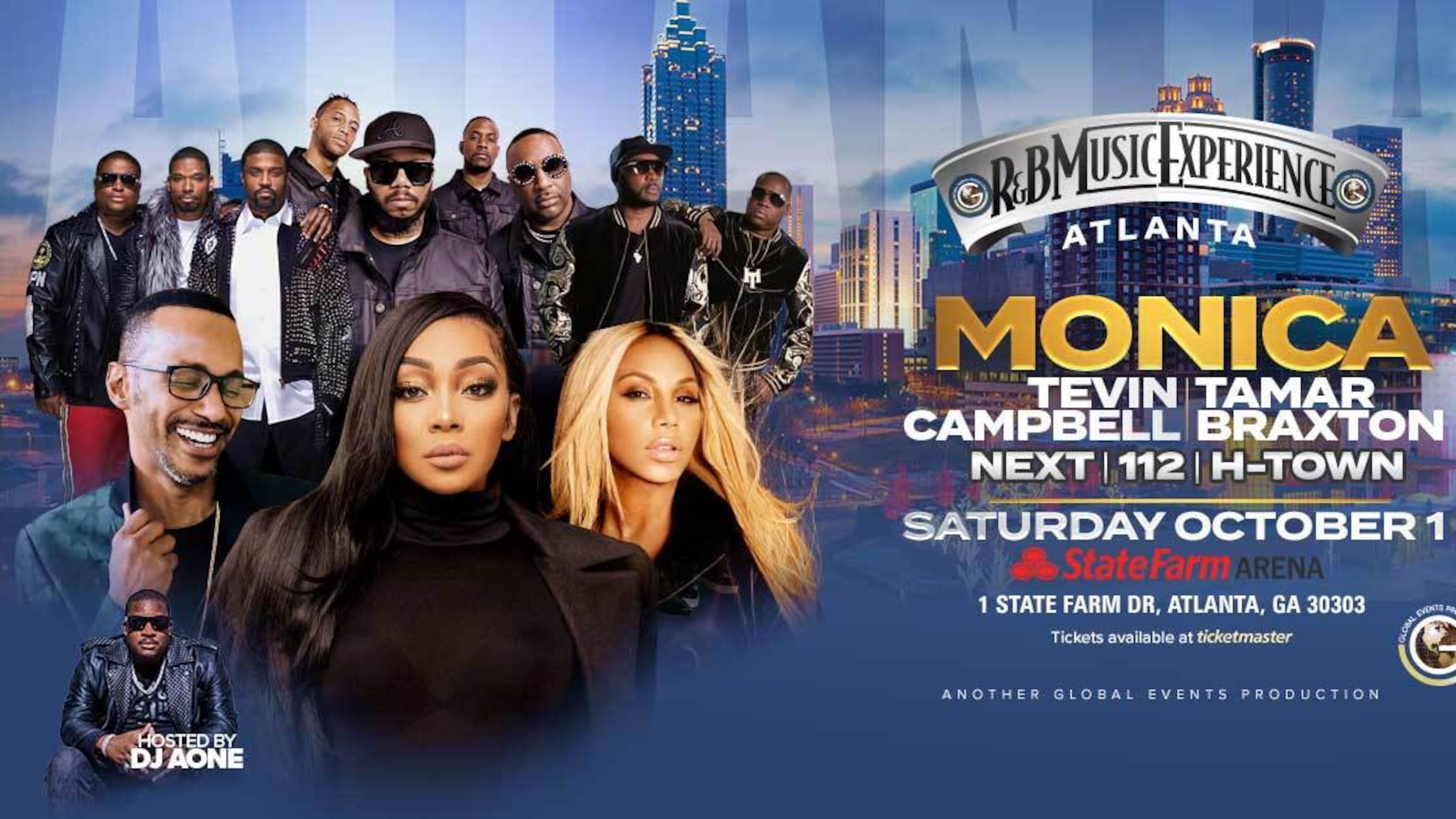 R&B Music Experience coming to Atlanta. (Credit: State Farm Arena)