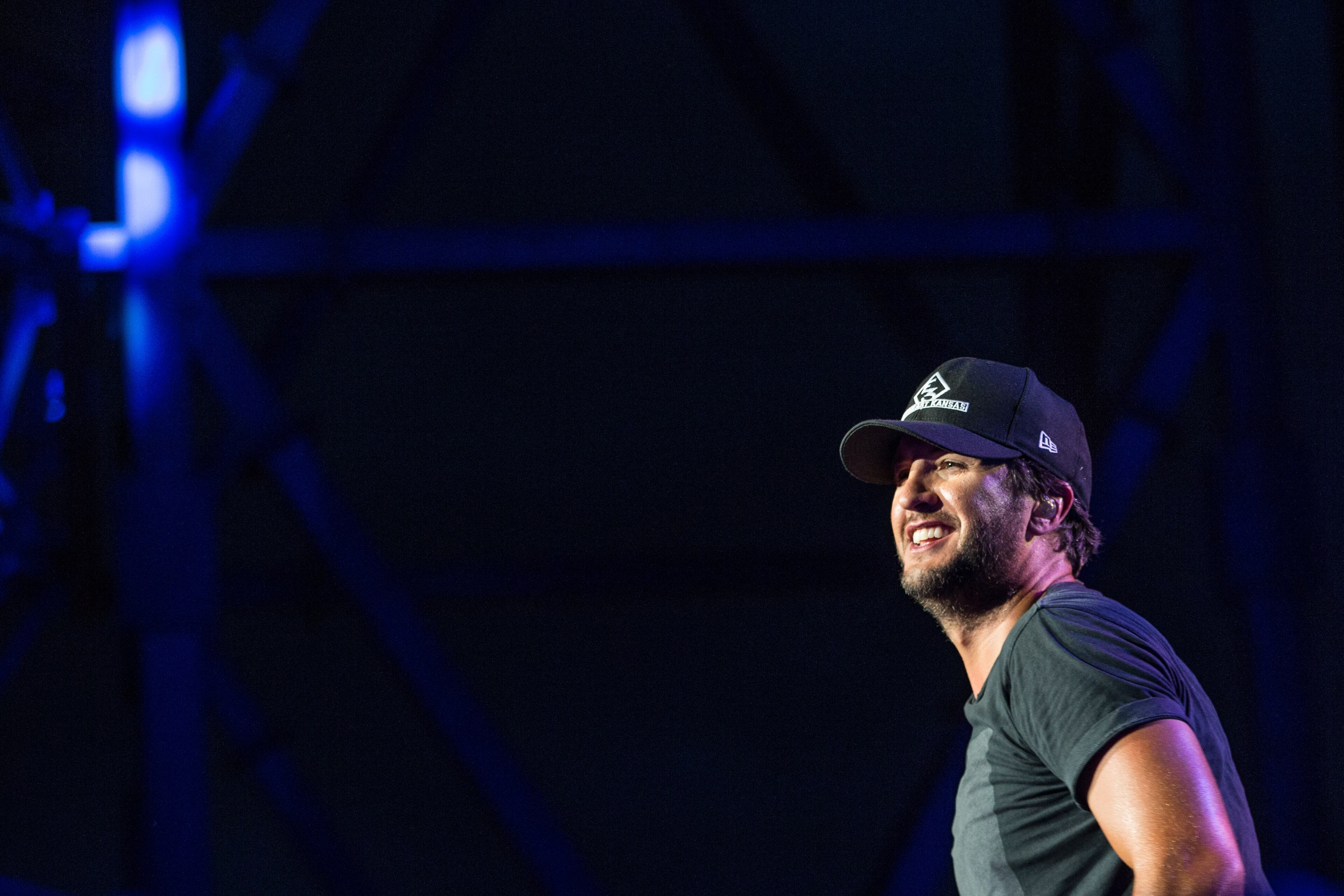 Artist Luke Bryan performs at Verizon Amphitheatre, Thursday, June 15, 2017, in Alpharetta, Ga. BRANDEN CAMP/SPECIAL