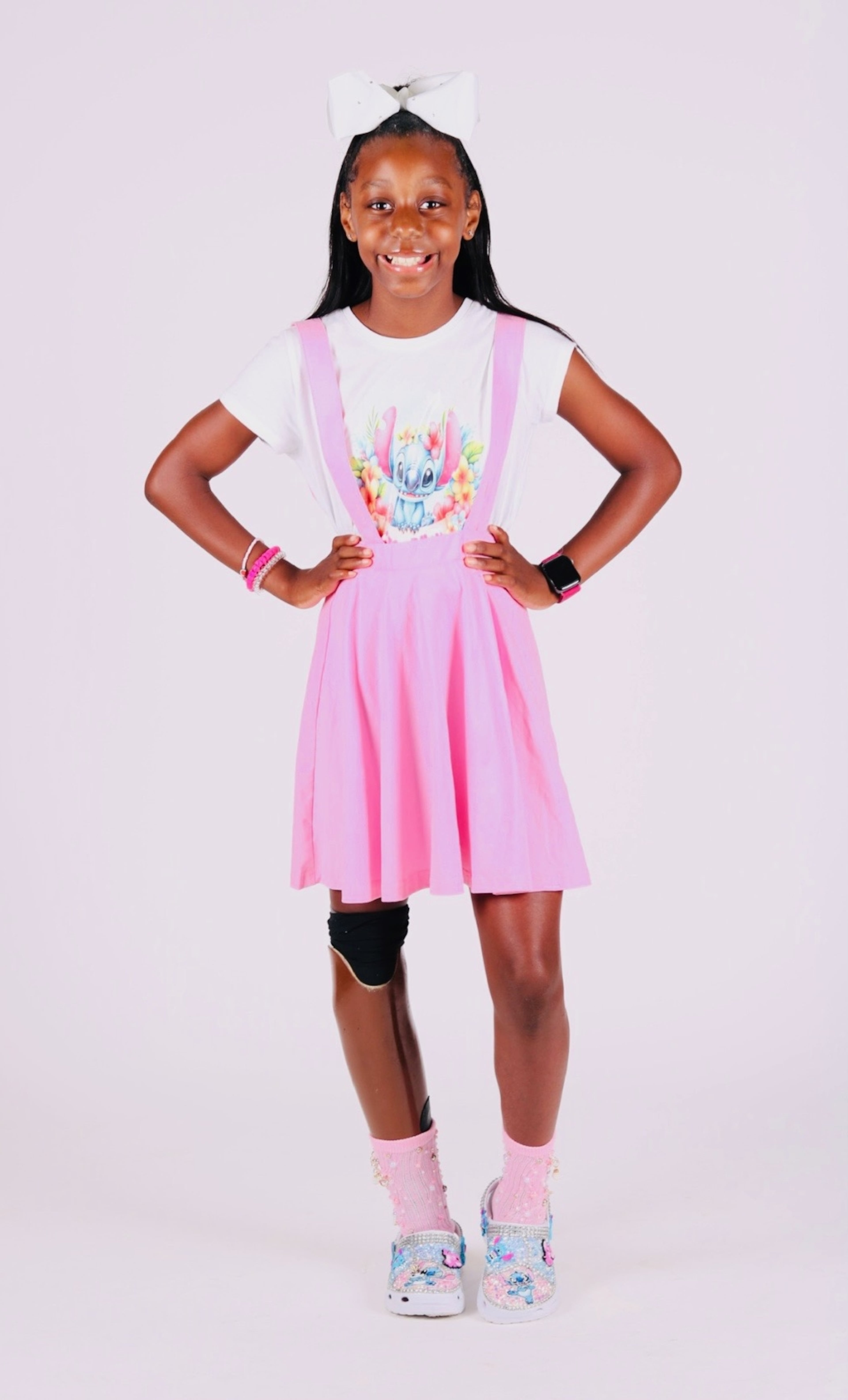 Cree James doesn't let her disabilities stop her from sports and tackling challenging tasks. ((Courtesy of Latara Robbins)