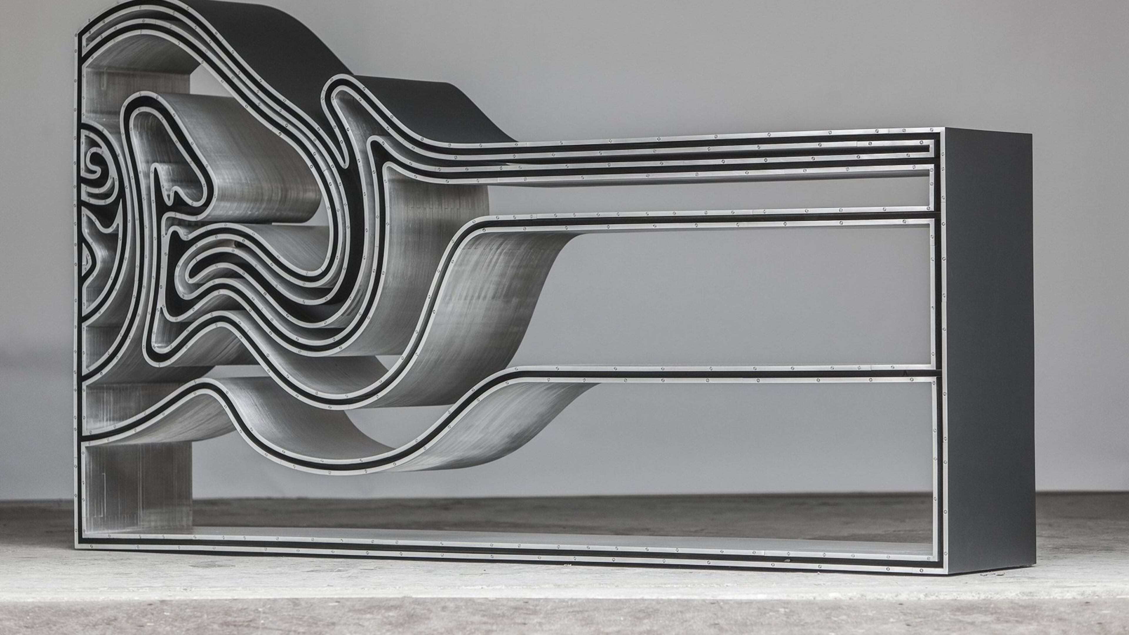 The Dutch designer Joris Laarman is the focus of a design exhibition at the High Museum of Art, “Joris Laarman Lab: Design in the Digital Age,” which includes the prototype “Vortex Console” in aluminum. CONTRIBUTED BY JORIS LAARMAN LAB