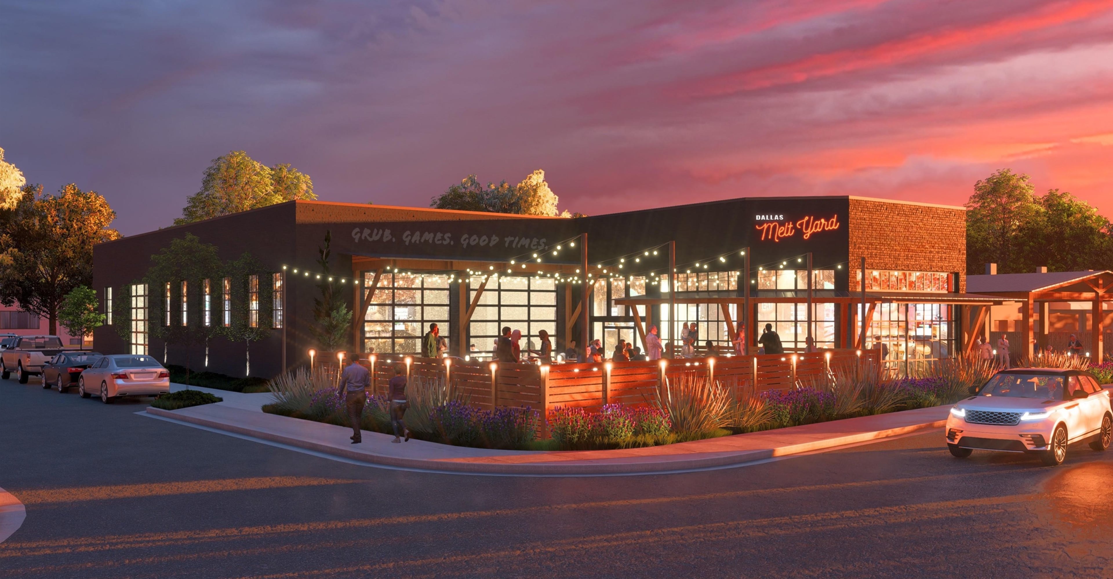 A rendering of the forthcoming Melt Yard location in Dallas. (Courtesy of Melt Yard)