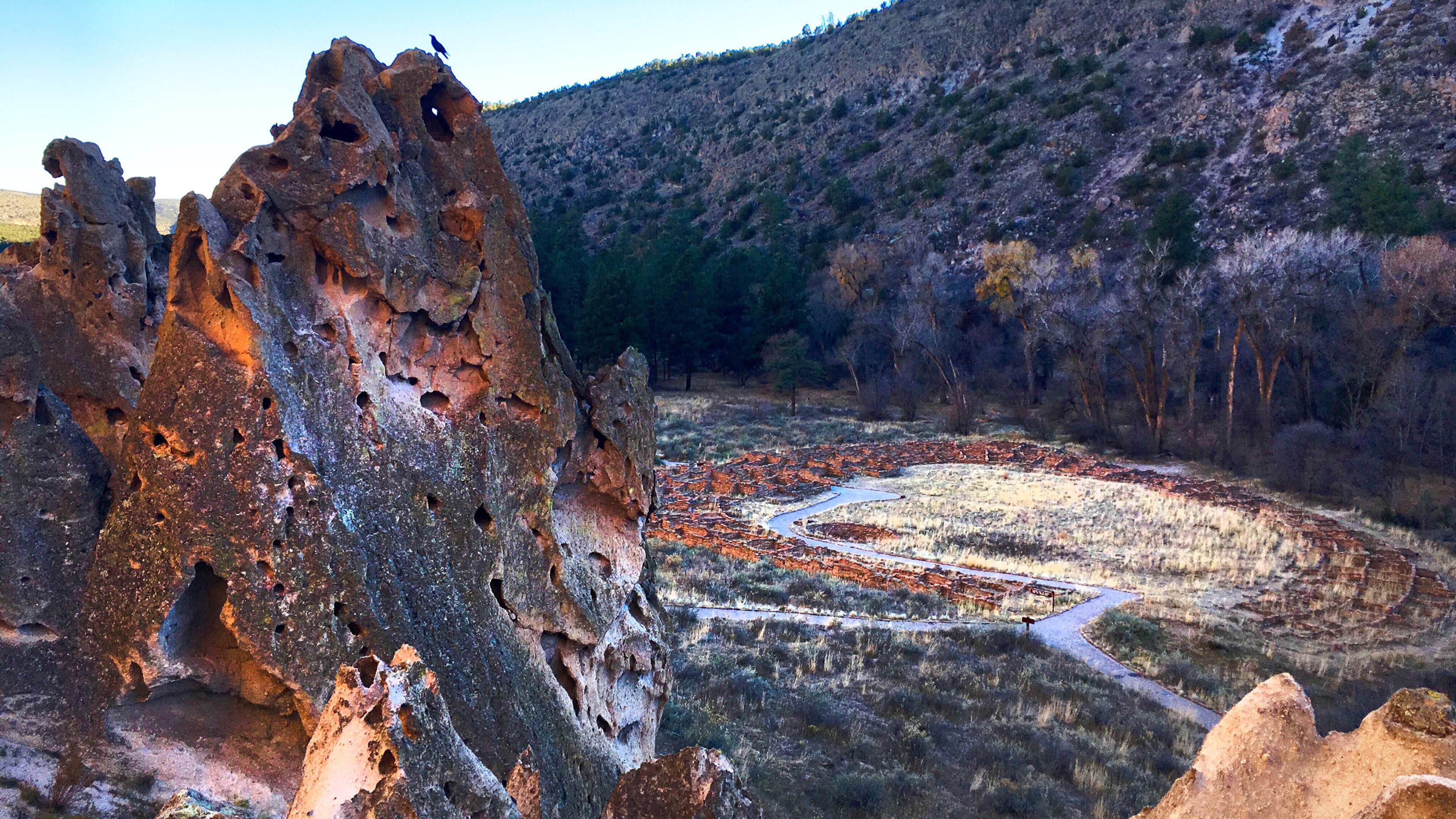 Bandelier National Monument’s Main Loop takes visitors up a trail that offers a view of their civilization. Jessica Kwong/Orange County Register/TNS