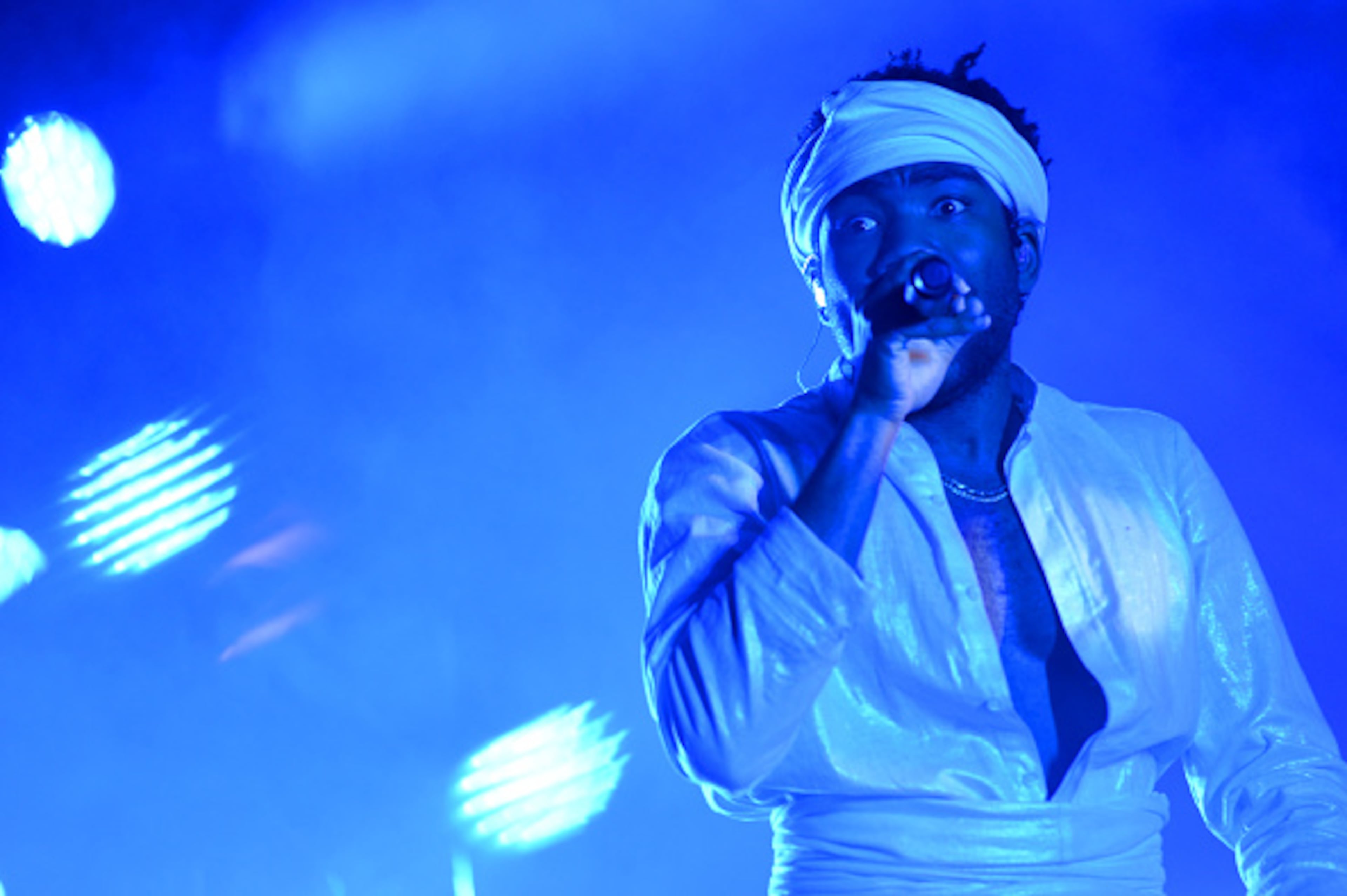 NEW YORK, NY - JUNE 03: Donald Glover of Childish Gambino performs onstage during the 2017 Governors Ball Music Festival - Day 2 at Randall's Island on June 3, 2017 in New York City. (Photo by Nicholas Hunt/Getty Images)
