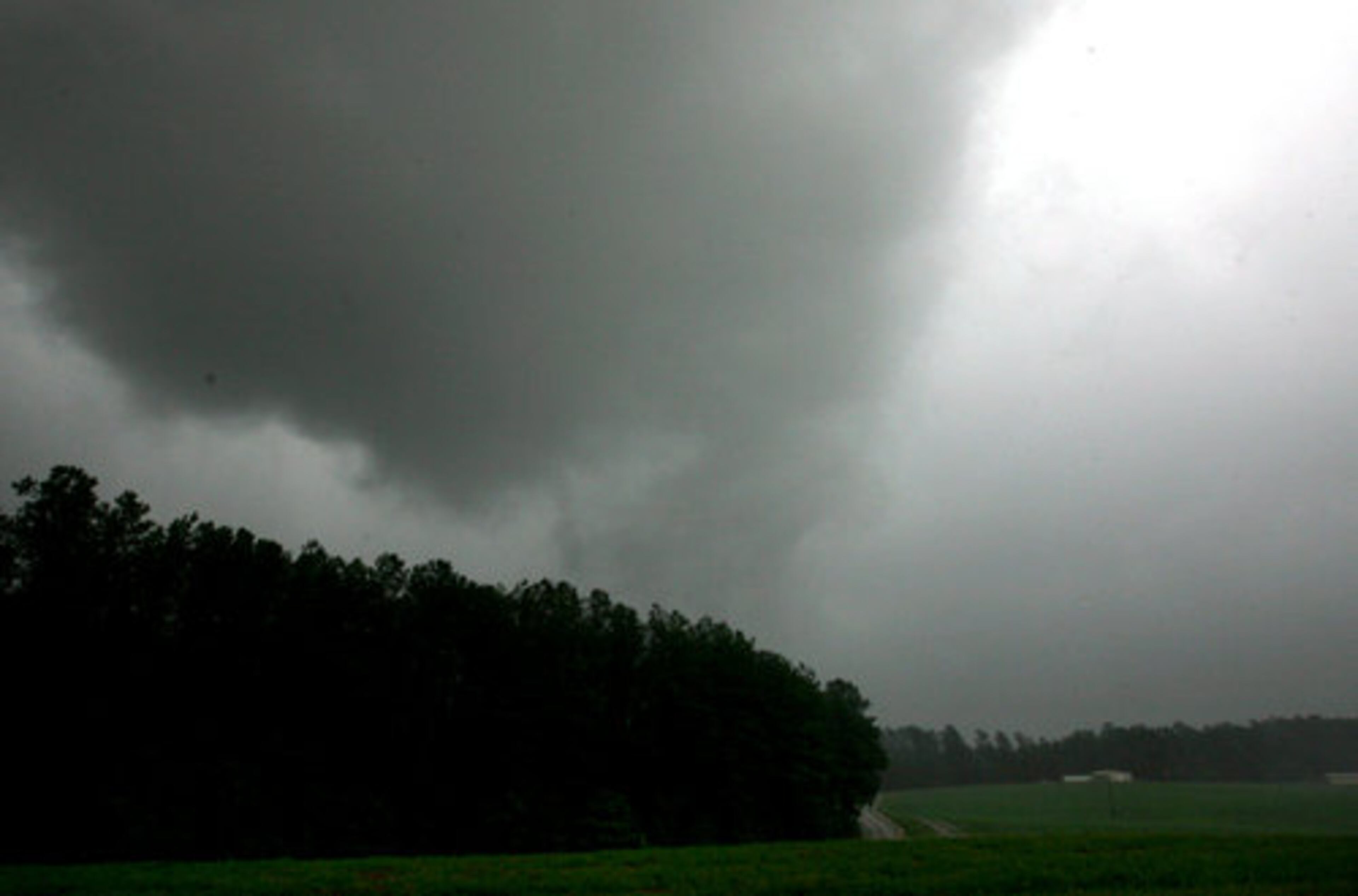 Five to six Clemson University students were forced out of their apartments by the storm, authorities said. Above, swirling clouds in the area. No one was injured in the storm, according to university officials. Trees also were down at the Clemson University campus on Centennial Boulevard and a student parking lot near the intramural field.
