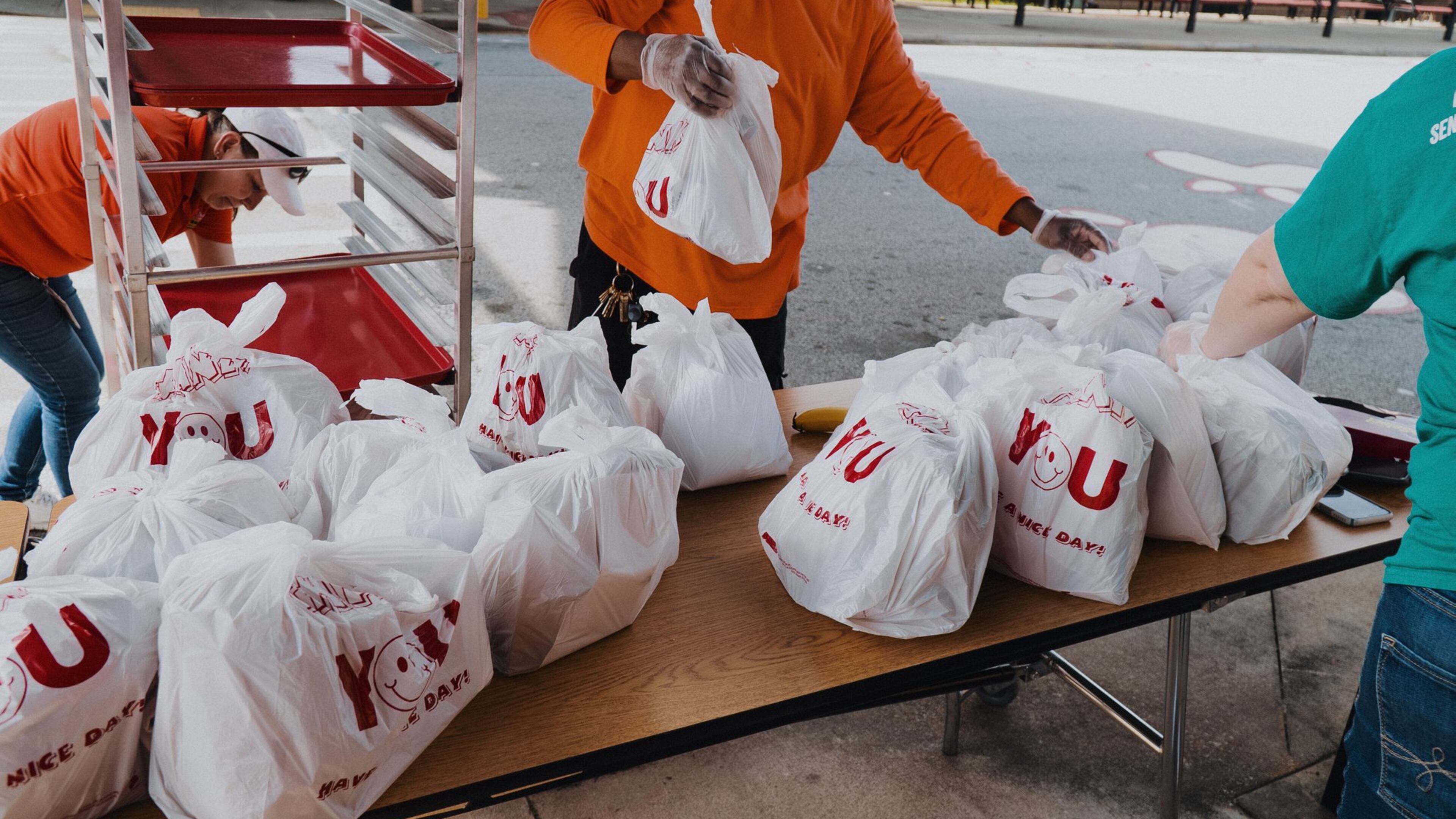 The Atlanta Community Food Bank is distributing more than its average 1.5 million pounds of food a week. MARLON A. WALKER / MARLON.WALKER@AJC.COM