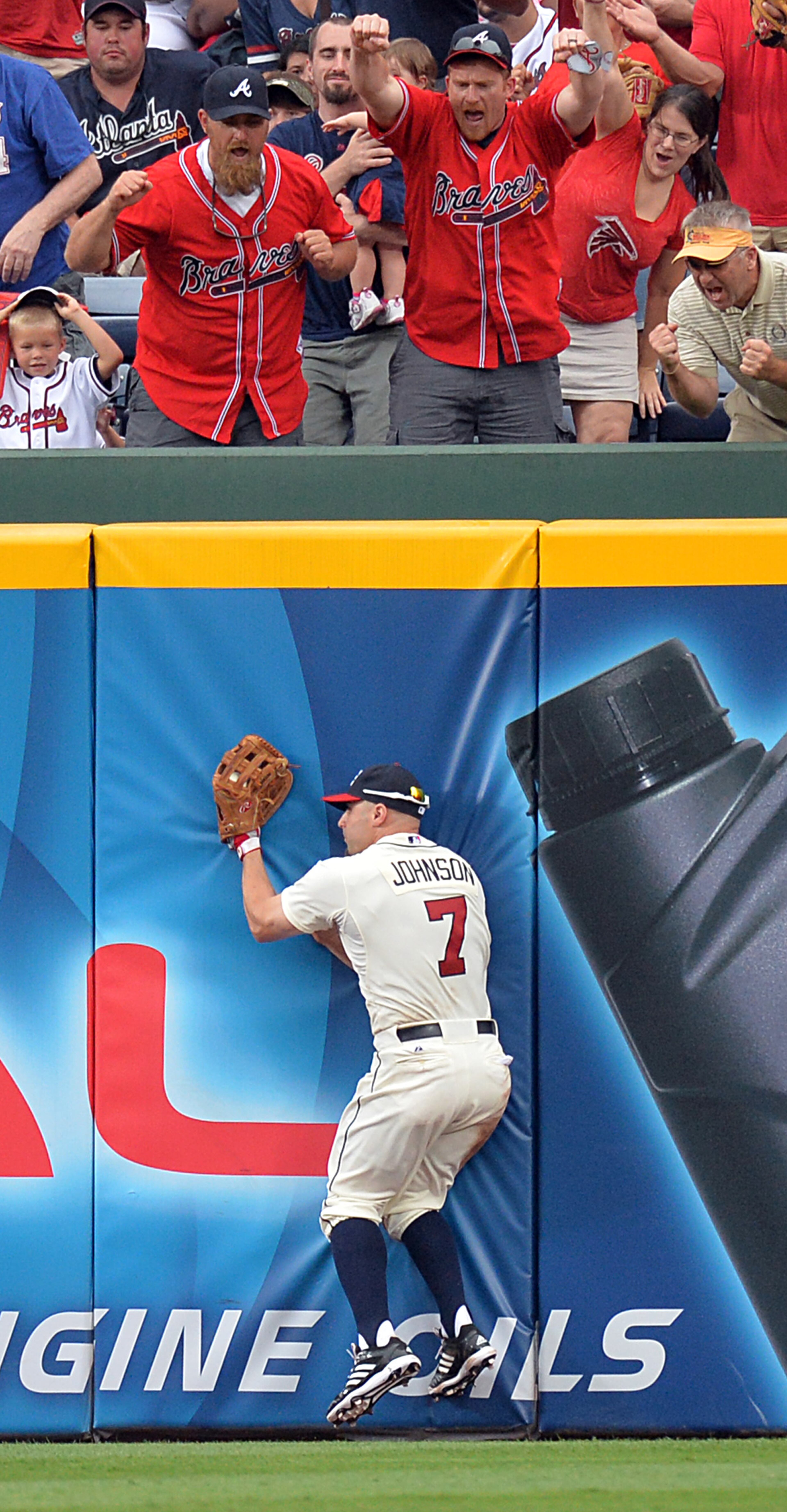 This is Johnson's 11th season in the major leagues. He is a career .282 hitter. HYOSUB SHIN / HSHIN@AJC.COM