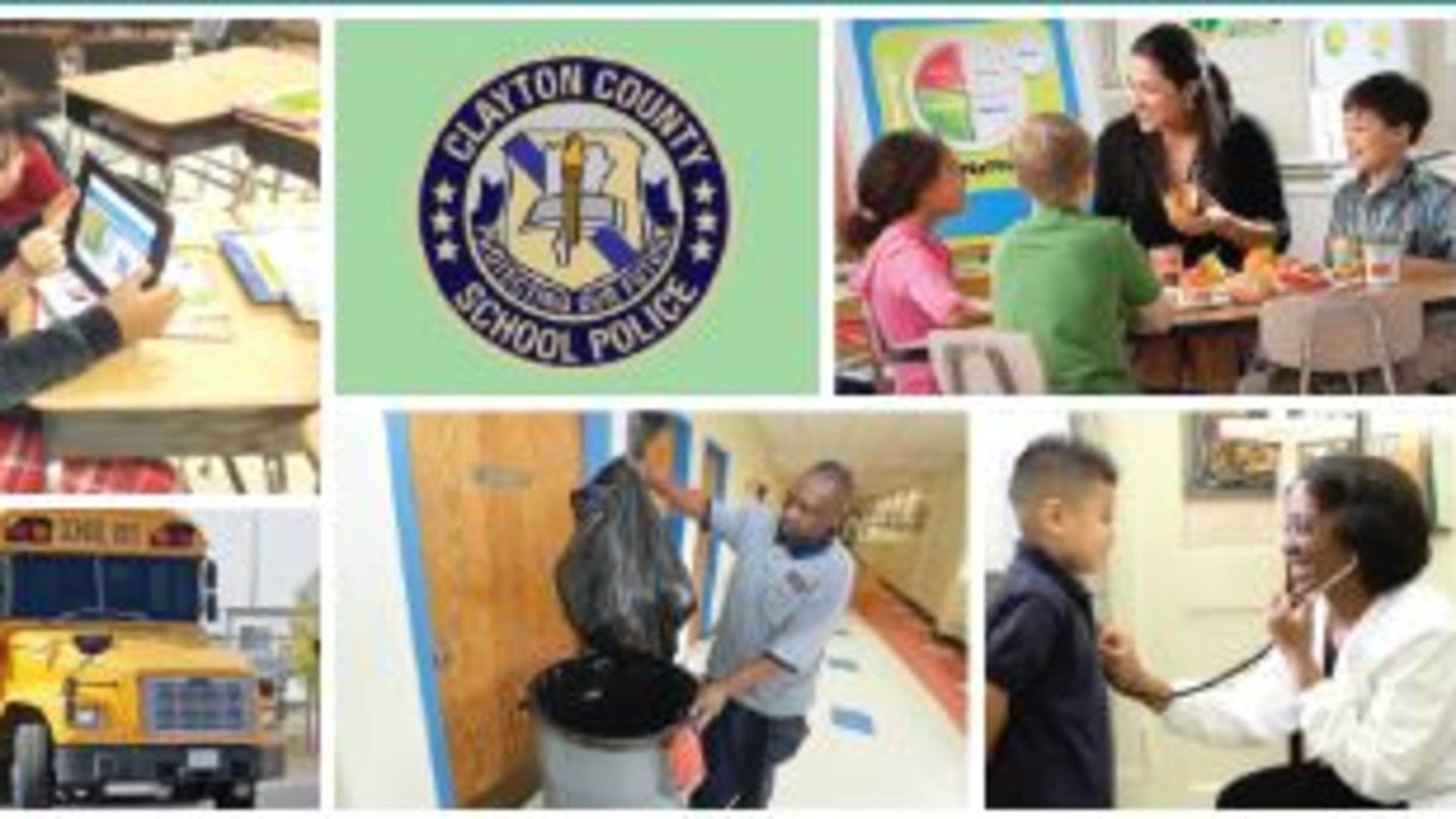 The Clayton County Public School system is conducting a job fair for support staff such as bus drivers, healthcare providers, nutrition workers, paraprofessionals and maintenance workers. CONSTRIBUTED