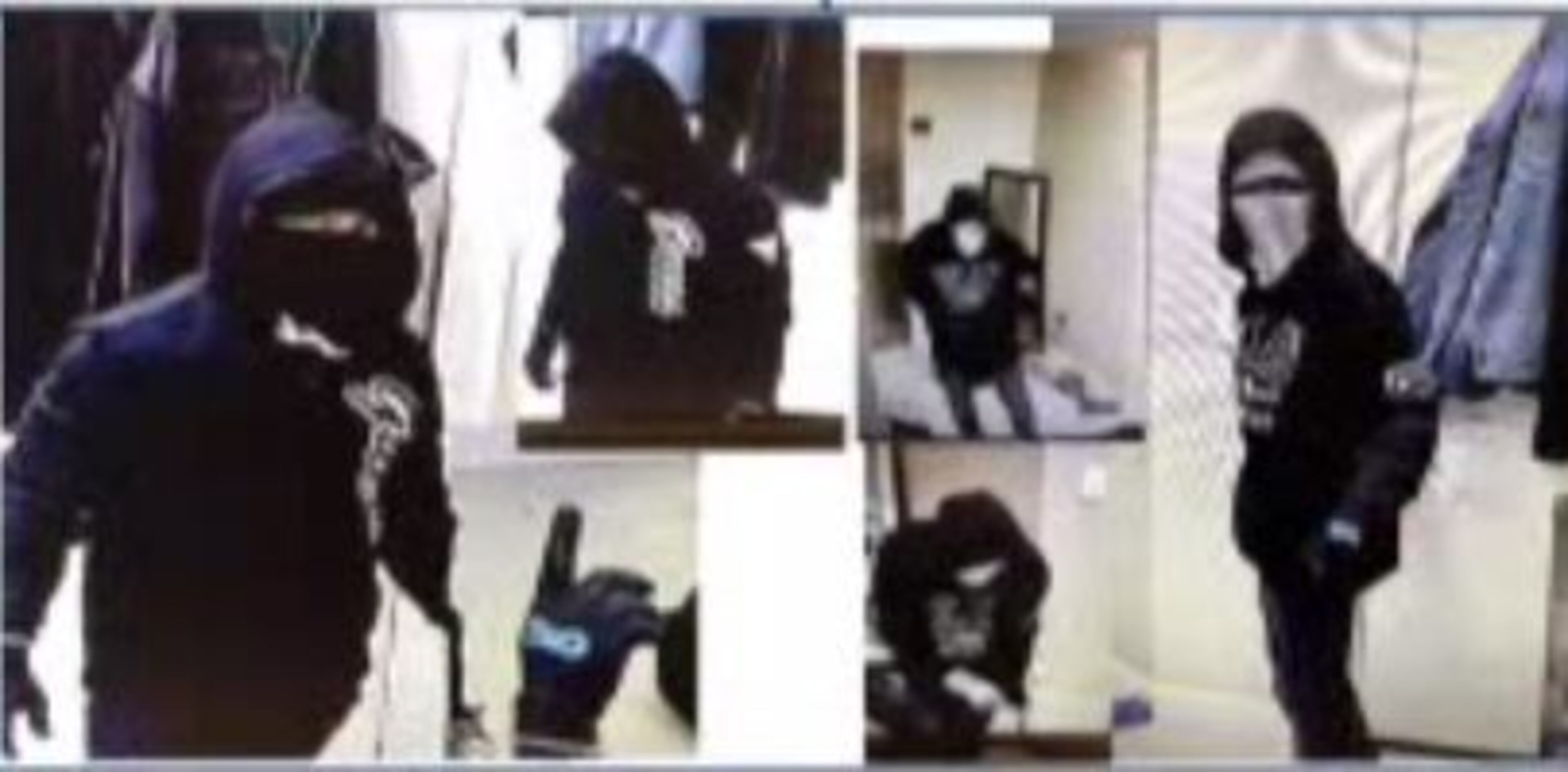 Police believe the thieves knew what they were doing because they rappelled down from the roof and landed directly in front of a safe filled with expensive merchandise.