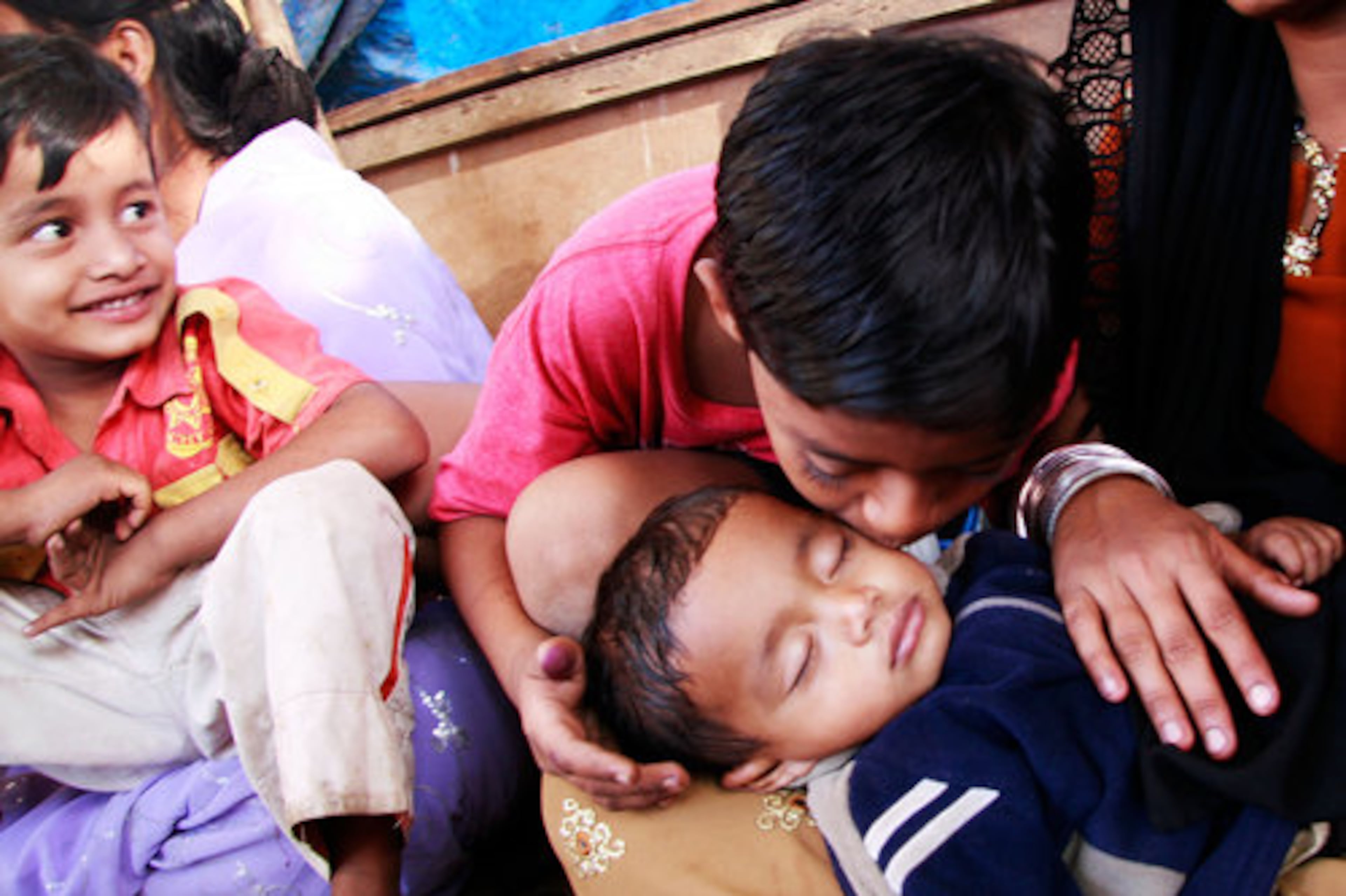 Azharuddin Mohammed also seems happy to be home.