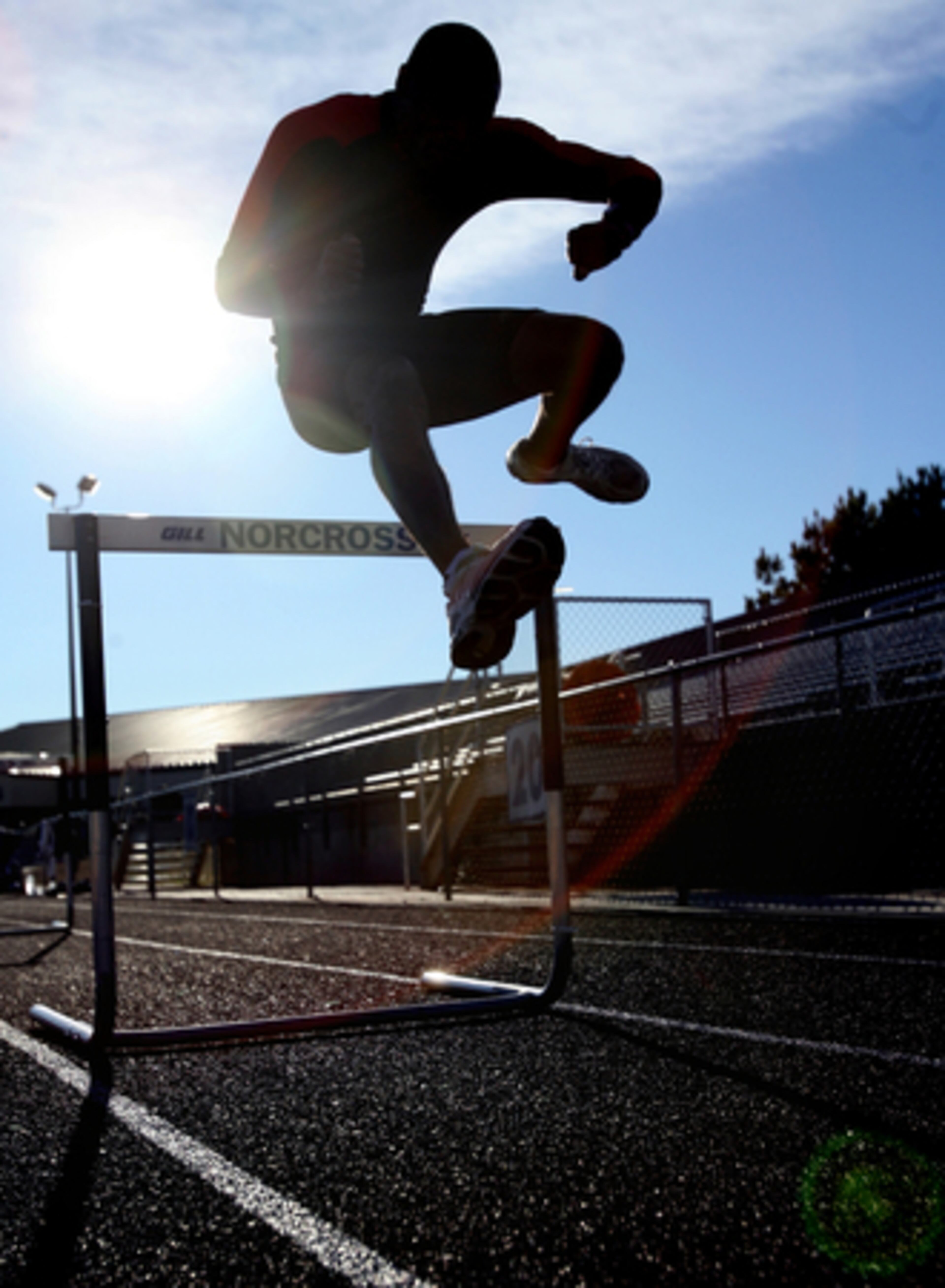 Harris won the 2003 NCAA championship in the decathlon. Magazines rank him as one of the top decathletes in the nation, but only the top three finishers at the trials advance to the 2008 Olympics in Beijing.