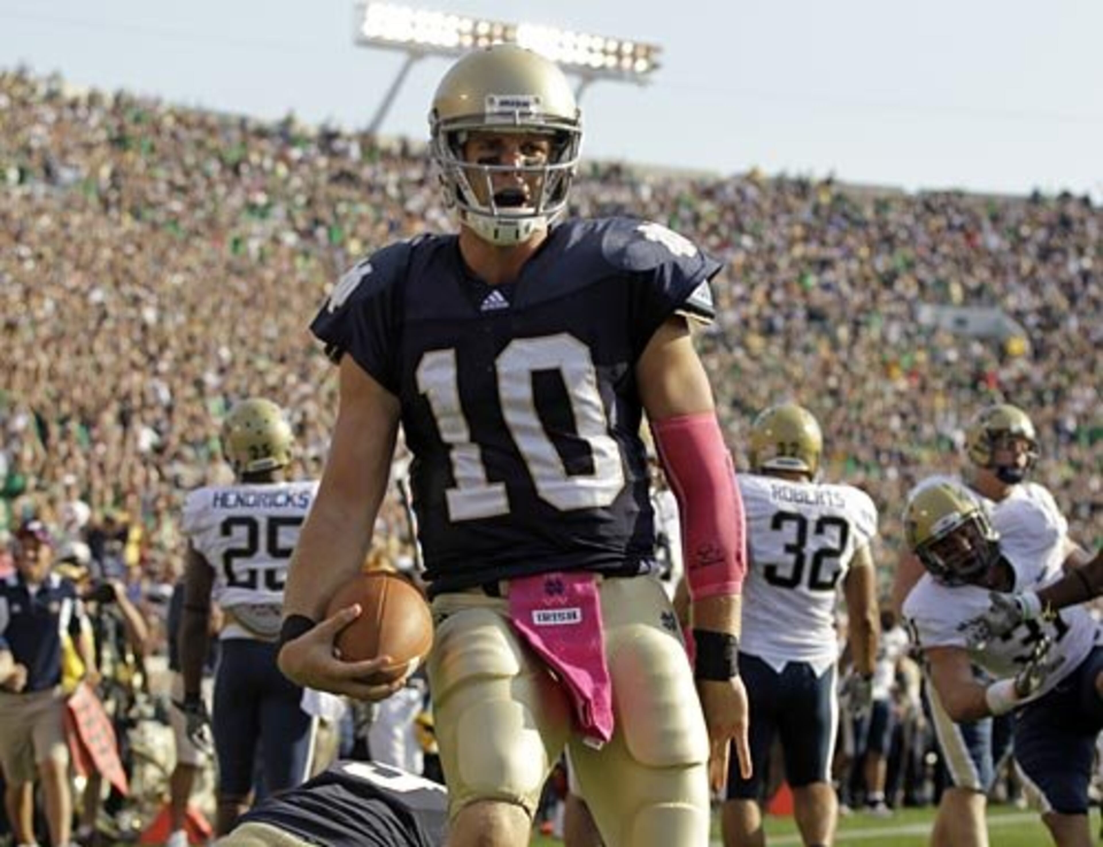 NOTRE DAME FIGHTING IRISH -- Now Notre Dame, unlike Boise State, is a college program that has inspired generations of loathing from fans nationwide. Seeing the Irish struggle lately has been the answer to some fans' prayers, perhaps, but it's been ND's success that's earned the team about as many haters as fans.