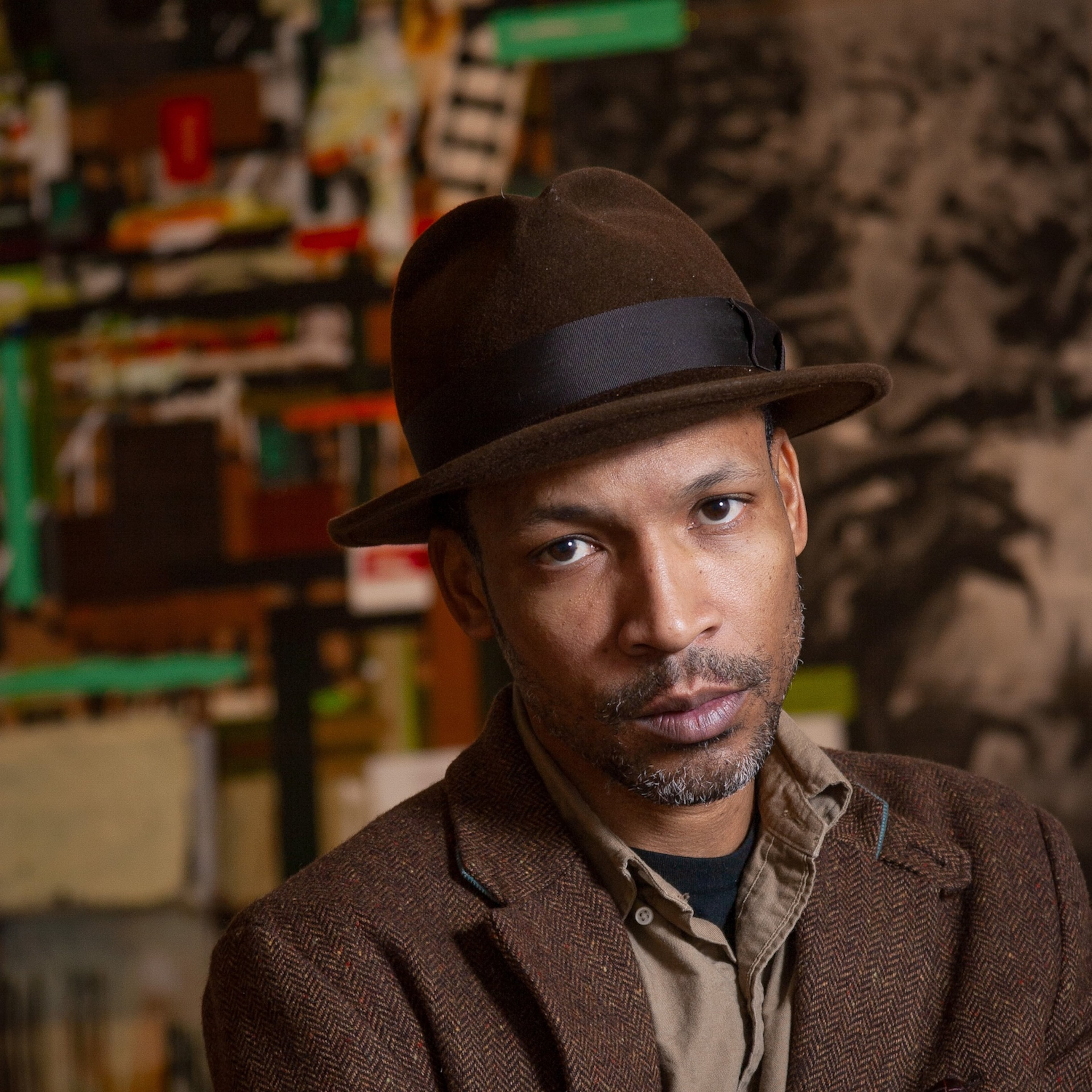 Photographer Jerry Siegel's portrait of the late acclaimed Atlanta artist Radcliffe Bailey now resides in the permanent collection of the Smithsonian National Portrait Gallery along with a dozen other portraits by the Atlanta photographer. (Courtesy of Jerry Siegel)