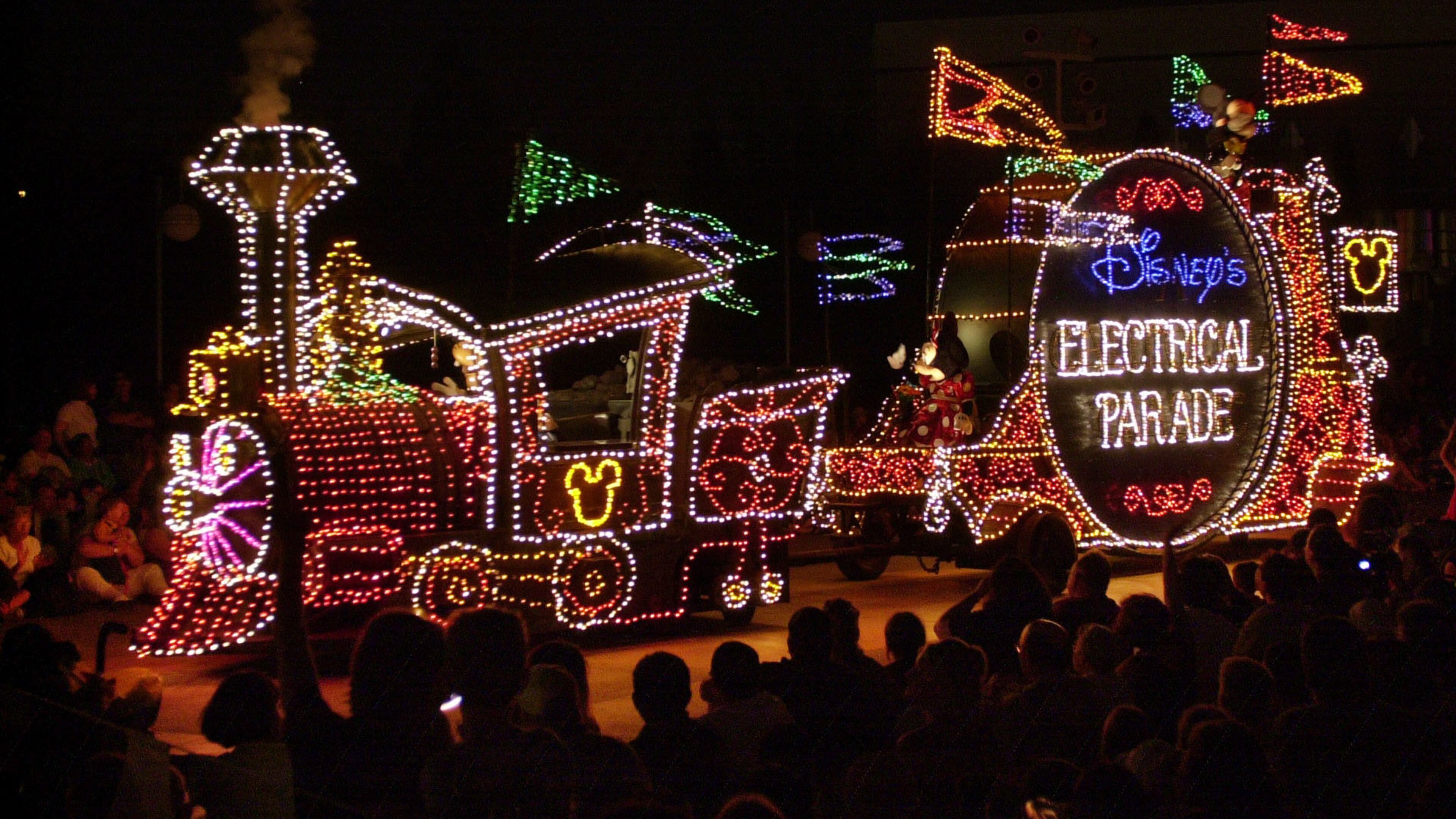 The dazzling and colorful "Disney's Electrical Parade" in a 2001 file image. (Don Kelsen/Los Angeles Times/TNS)