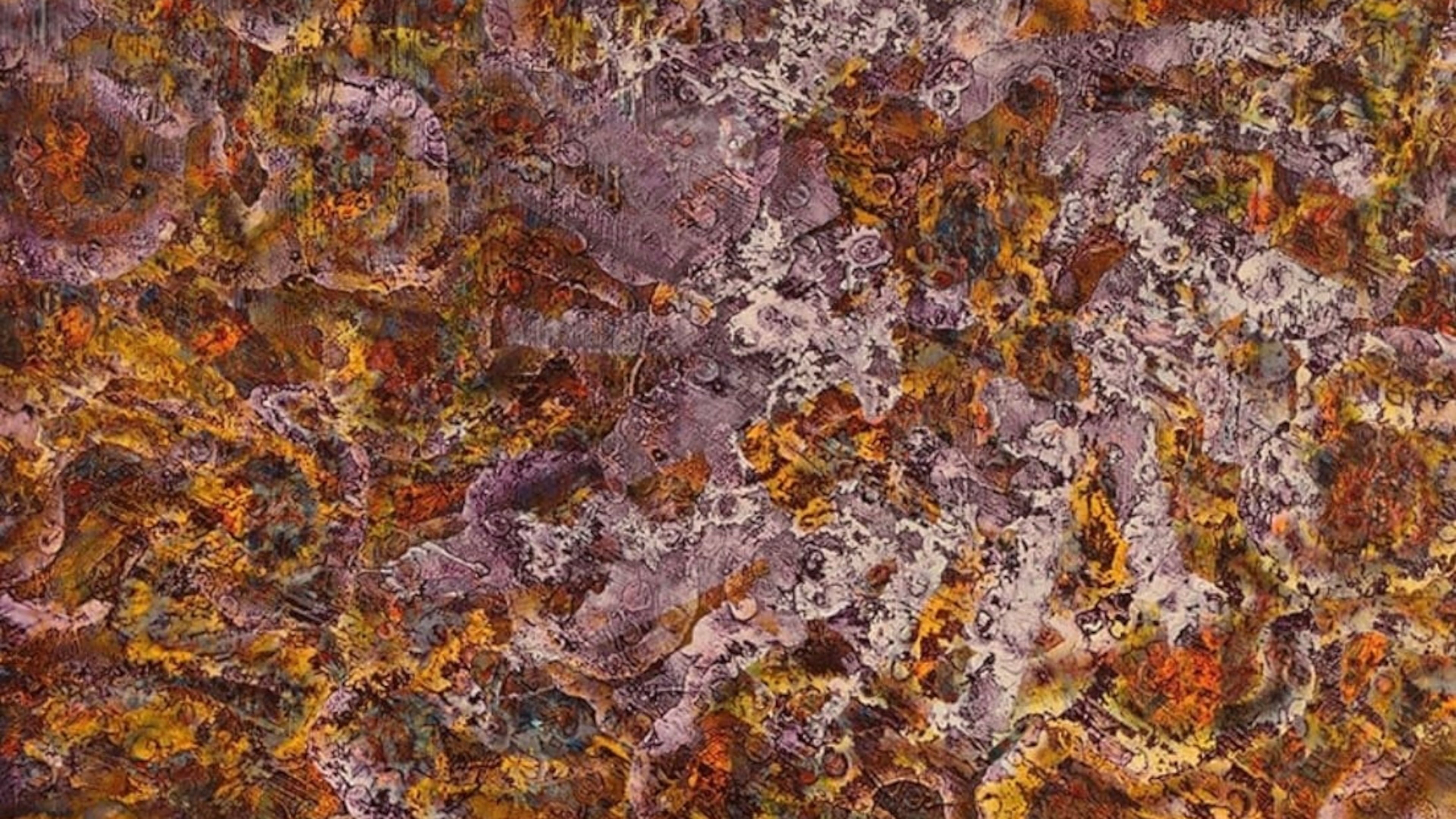 "Concubine" by Herbert Creecy is one of the artist's paintings on view at the Johnson Lowe Gallery in the exhibit "Made in Space: Paintings from 1992-2001."