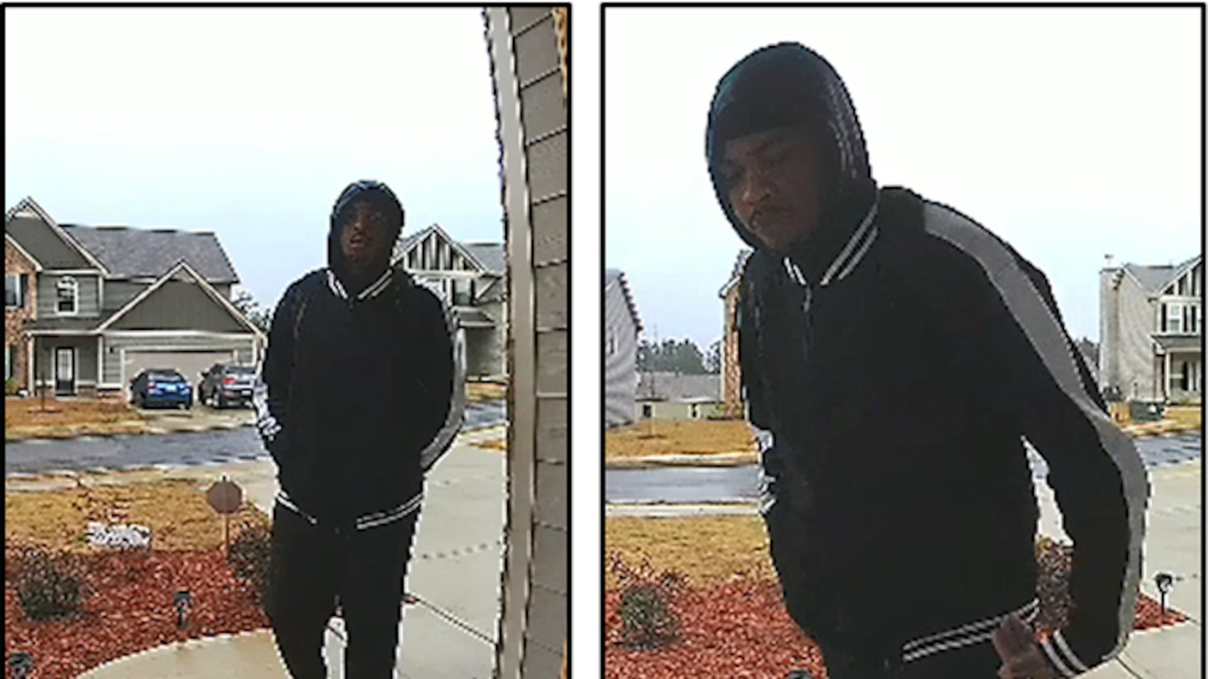 Gwinnett County police are trying to identify a man who stole a package off a Loganville porch.
