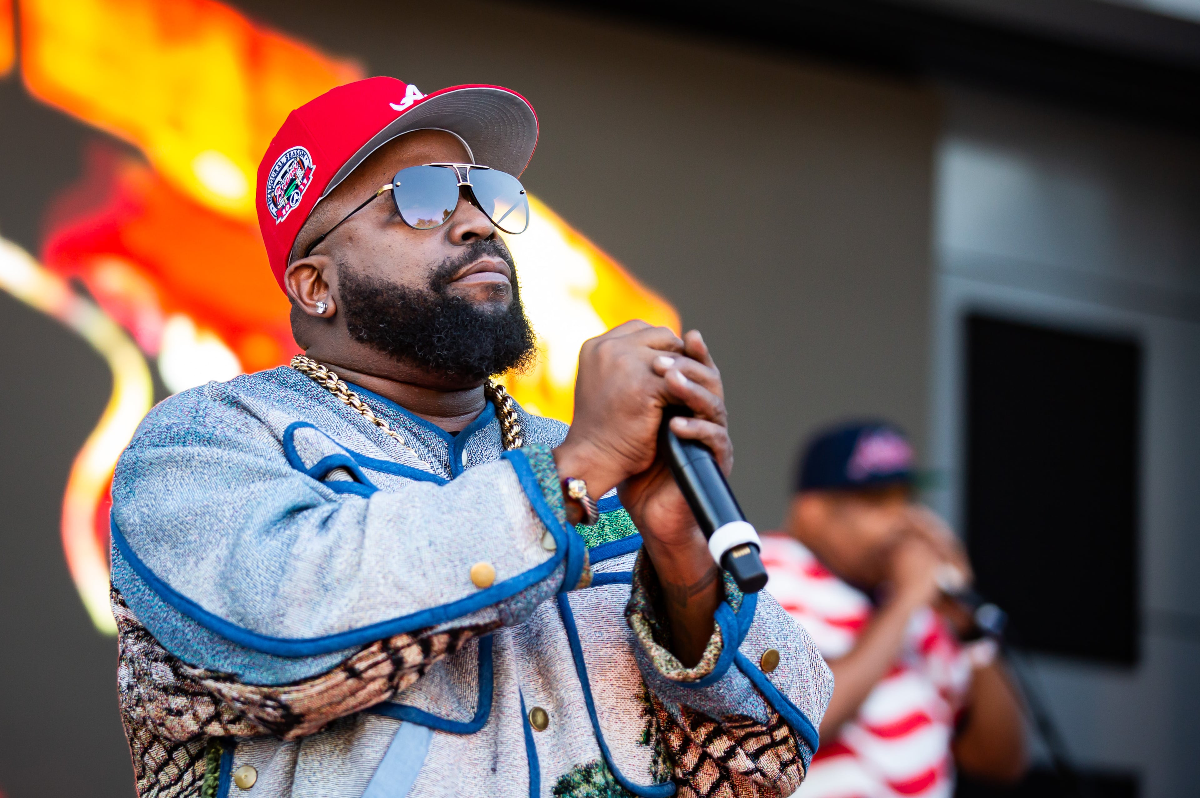 Big Boi plays to his hometown crowd, kicking off Decatur WatchFest '26 on Thursday, June 11, 2026 at Decatur Square. The festival coincides with the World Cup in Atlanta. (Ryan Fleisher for the AJC)