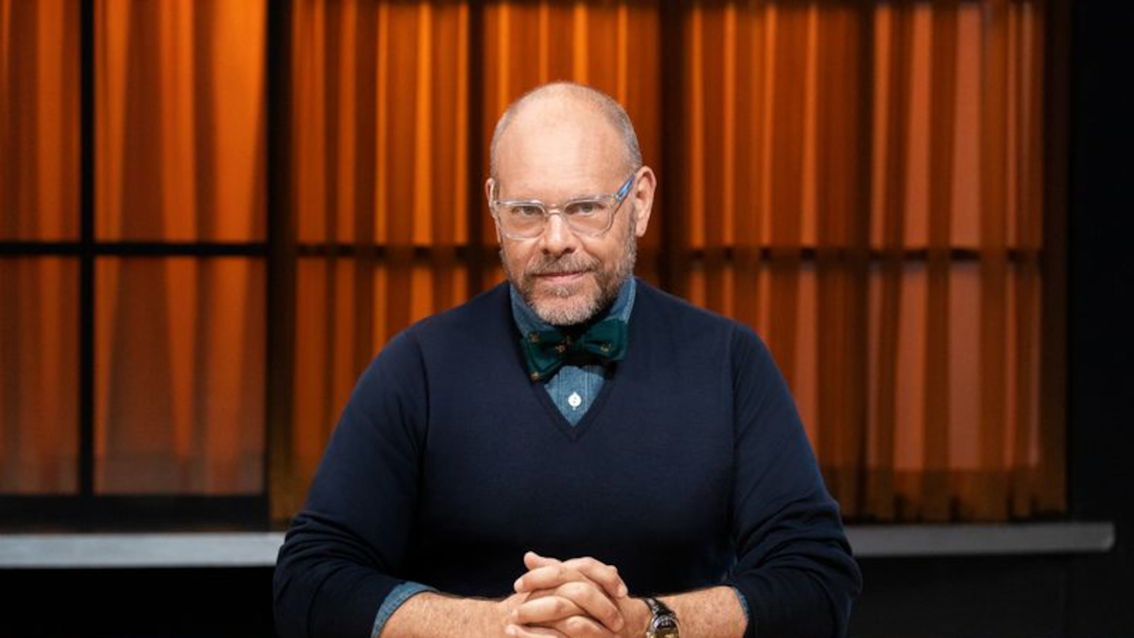 Alton Brown is returning to "Iron Chef" in a new competition show on Netflix coming June 15, 2022. FOOD NETWORK
