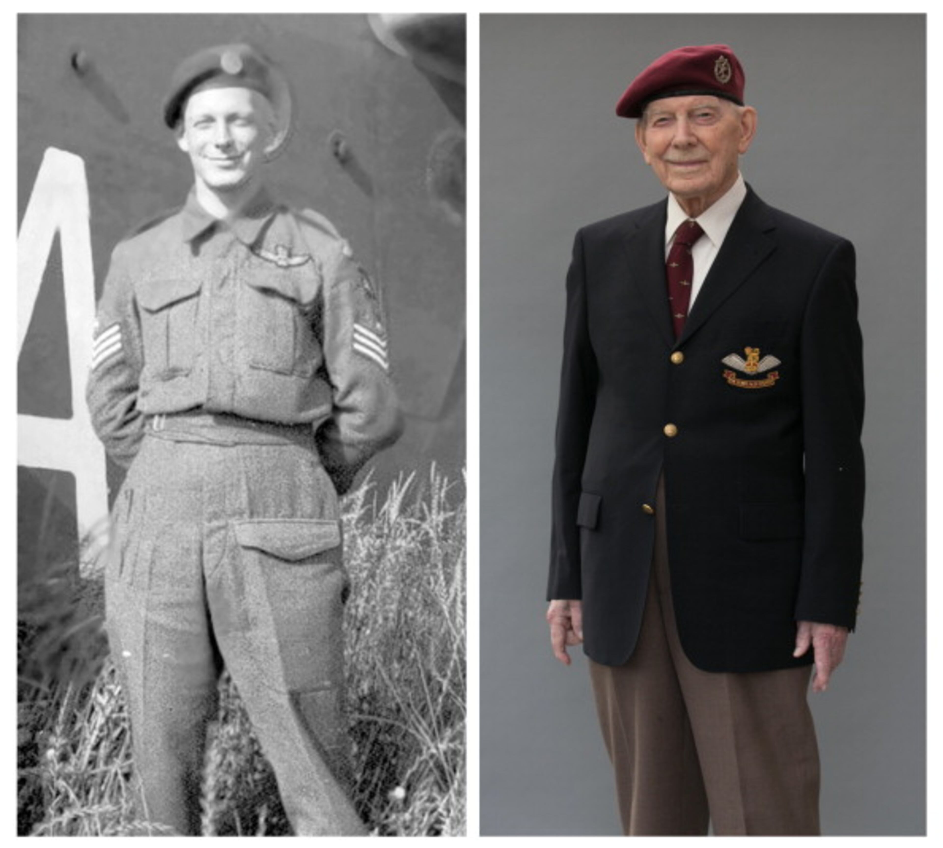 Normandy veteran 92-year-old Denzil Cooper poses for a photograph at his home in Sutton Coldfield on January 22, 2014 in Sutton Coldfield, England. On the evening of D-Day, Denzil Cooper who served in the Glider Pilot Regiment flew as co-pilot of a Horsa glider transporting troops of the Ox and Bucks Light Infantry. Luckily glider pilot losses in the landings were low and Denzil, with his fellow pilots, made their way back to England almost immediately as they would be needed to fly on future airborne operations. Asked what his most vivid memory of D-Day was he replied: 'My most vivid memory is watching the tail of a glider come off and then watching what was left of it land safely. ' (Photo by Matt Cardy/Getty Images)