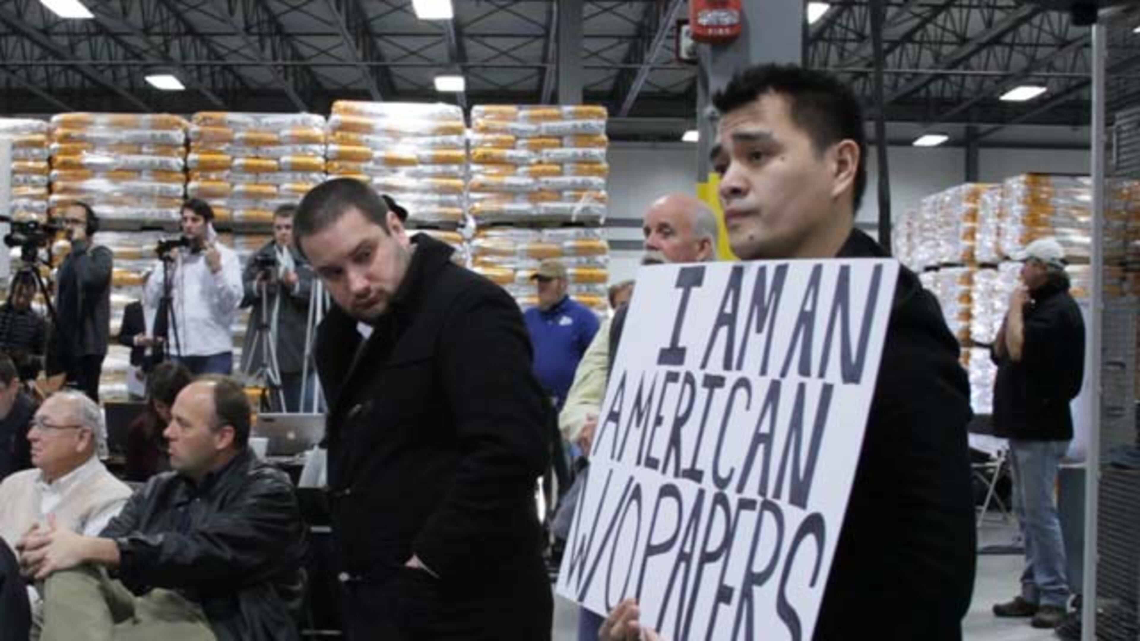 Jose Antonio Vargas, a journalist who came to America at age 12, not knowing he came in illegally, is questioning how people should define American. CREDIT: From the film "Documented"