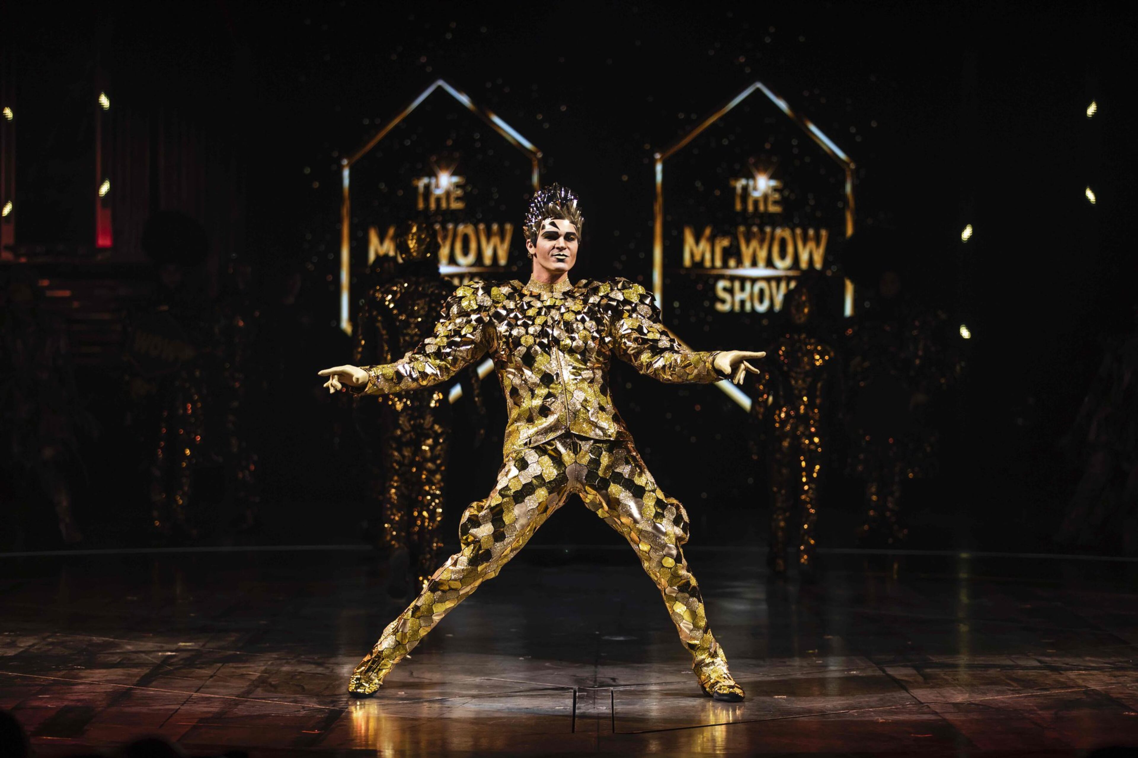 Show host Mr. Wow exploits the Greys’ desire for fame. Contributed by Matt Beard