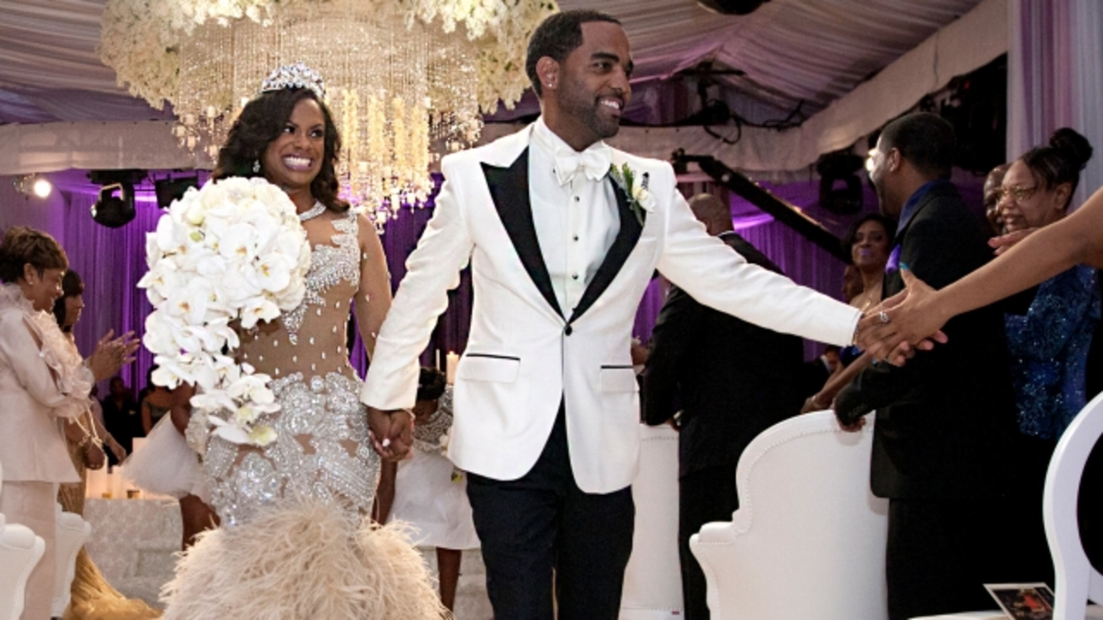 'Coming to America' thematics come to Kandi's wedding. CREDIT: Bravo