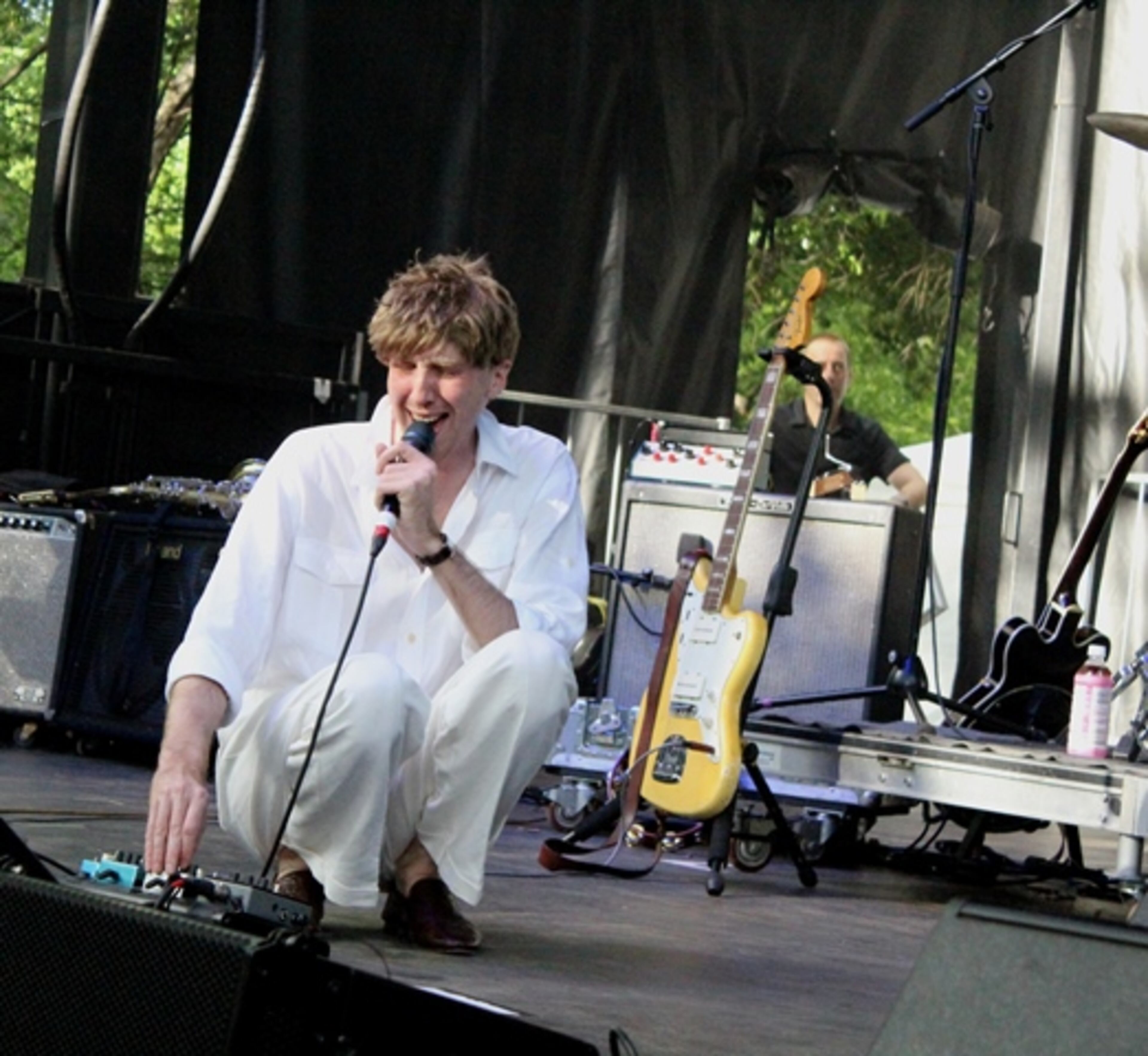 Atlanta-based Deerhunter played at Shaky Knees Music Festival on May 5, 2019. Photo: Melissa Ruggieri/Atlanta Journal-Constitution