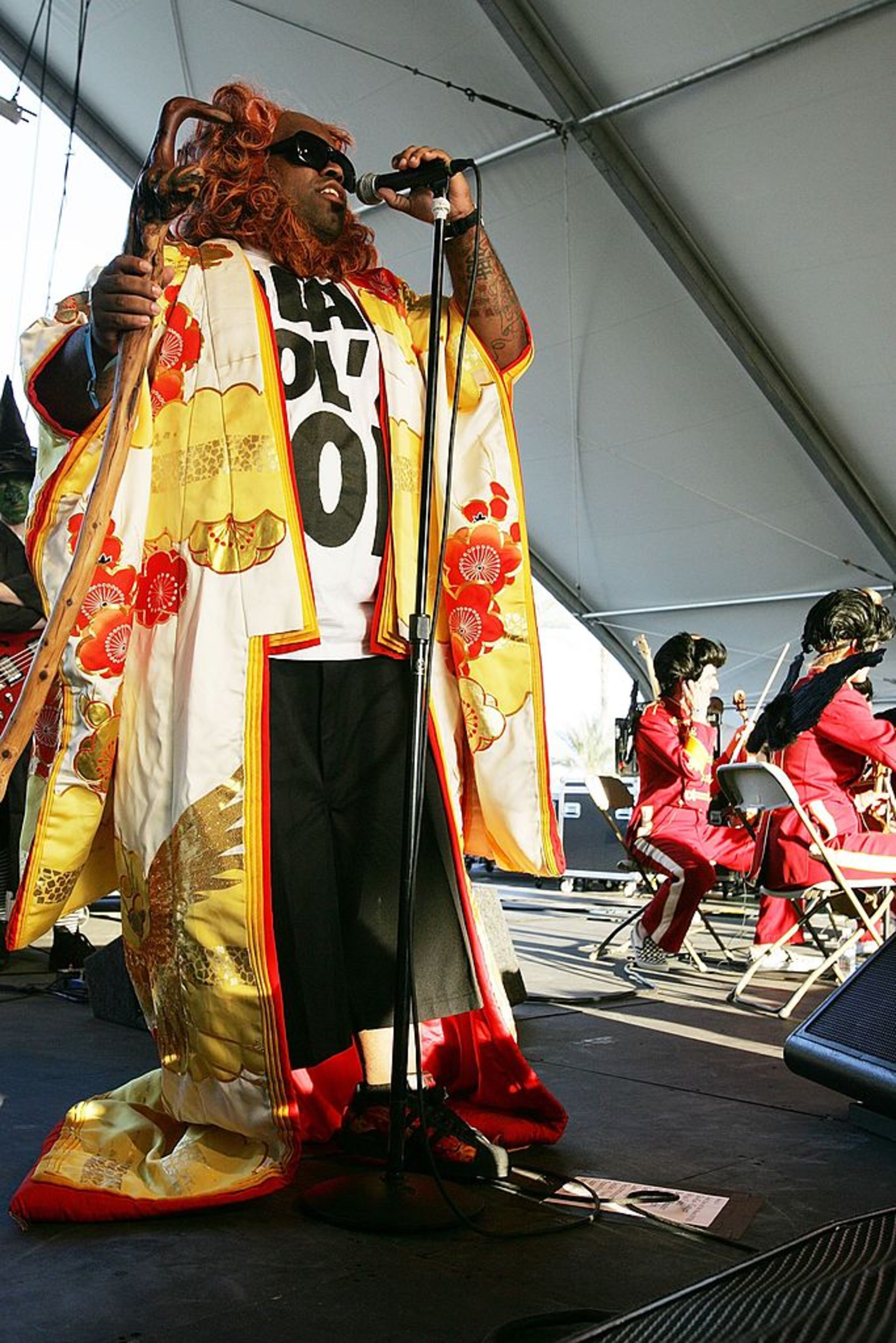 INDIO, CA - APRIL 30: Cee-Lo of Gnarls Barkley performs at the 2006 Coachella Music Festival on April 30, 2006 in Indio, California. (Photo by Karl Walter/Getty Images)