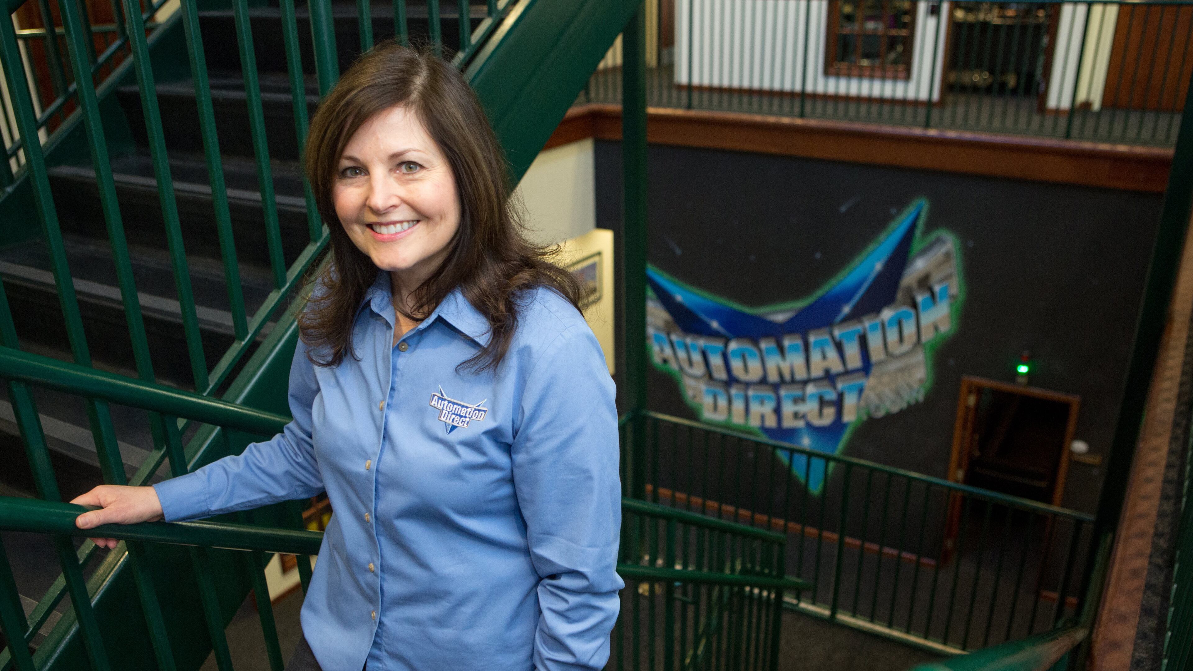 Portrait of Leisa Cudworth at AutomationDirect.com in Cumming on JJanuary 31st, 2017. AutomationDirect.com is the medium employer AJC Top Workplace winner. (Photo by Phil Skinner)