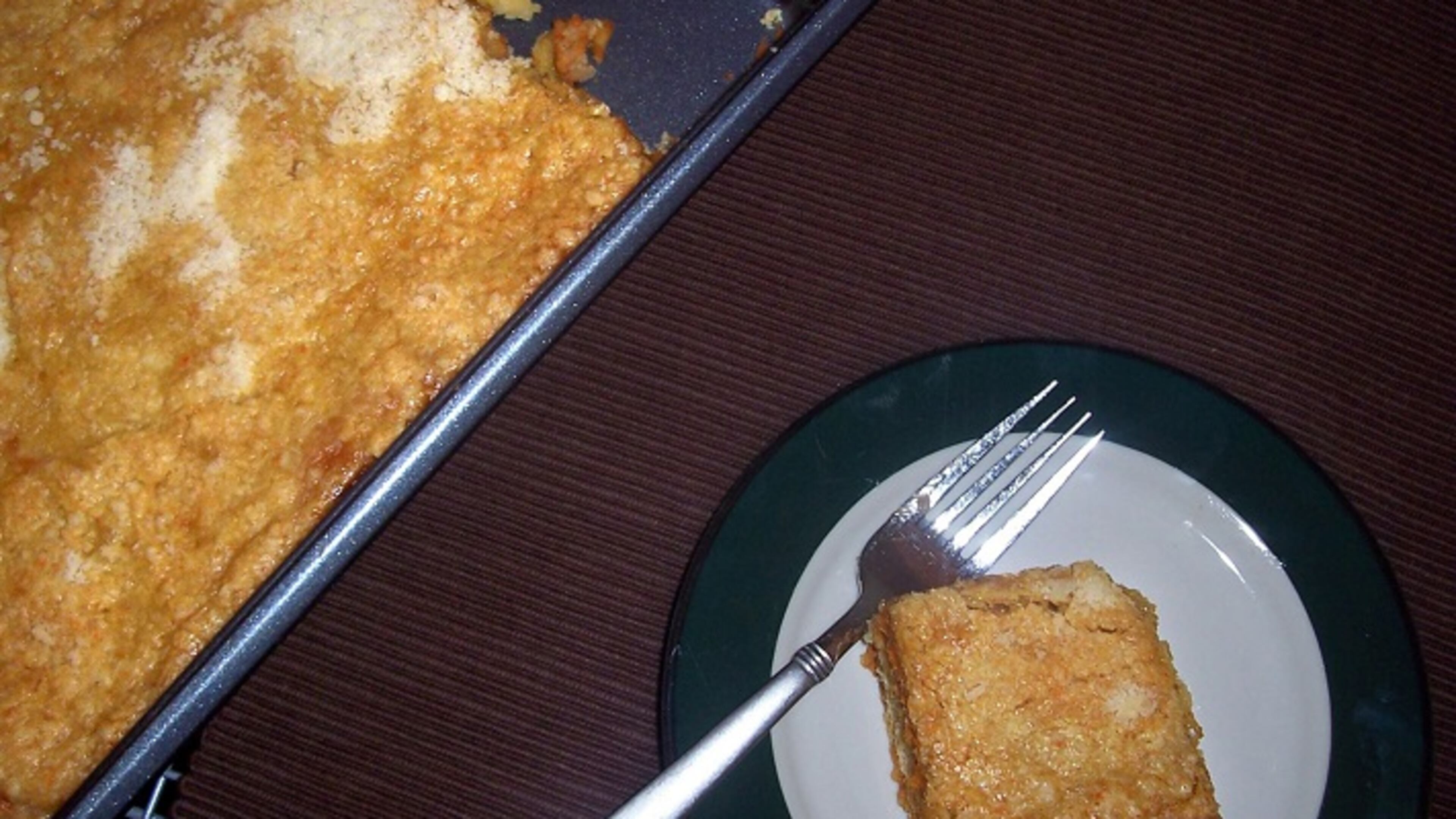 Belgium Pumpkin Torte has a streusal topping. (Arlene Burnett/Pittsburgh Post-Gazette/TNS)