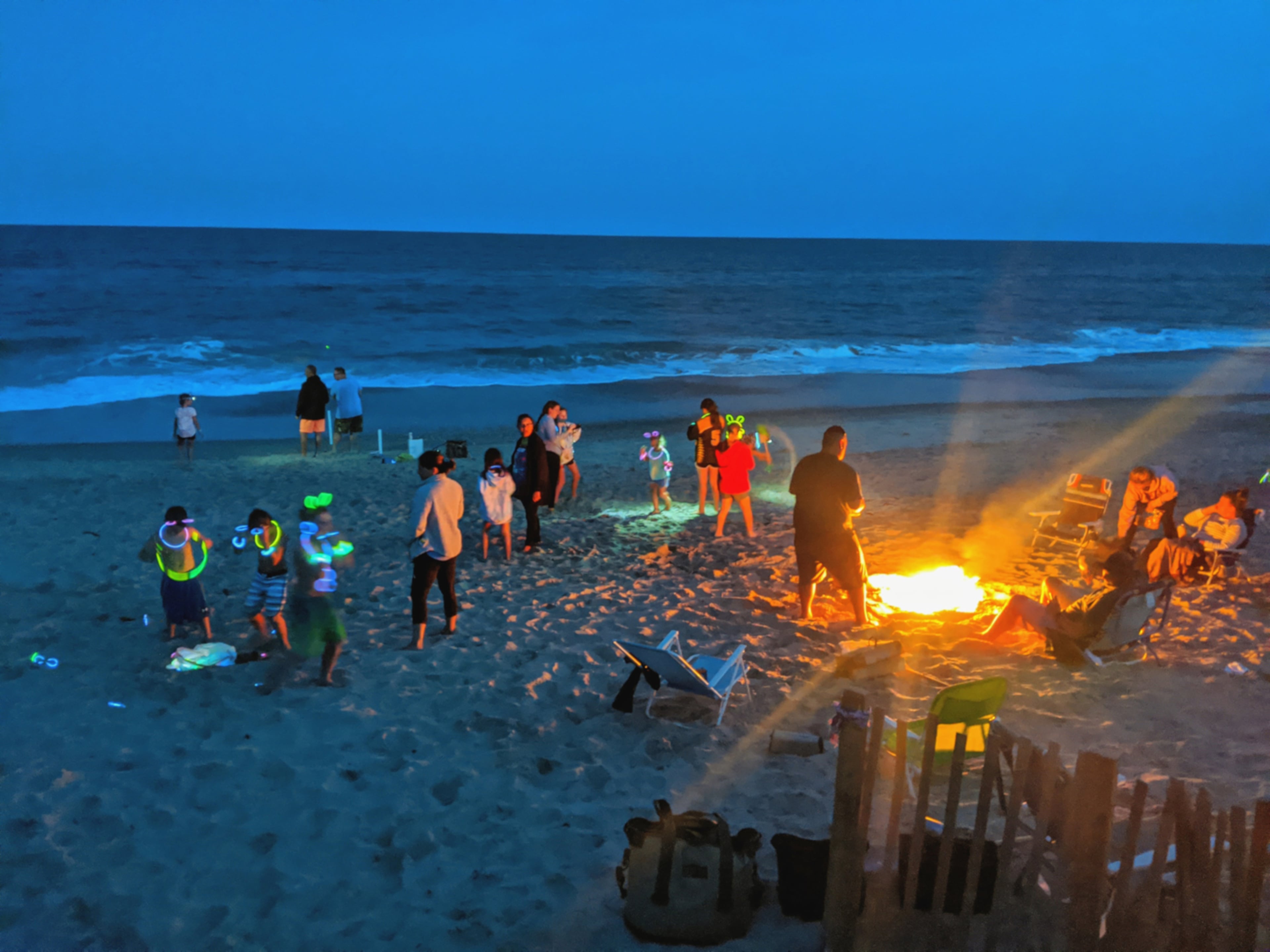 Beach bonfires all year long are a popular pastime on North Carolina's Outer Banks.
Courtesy of Josh Green