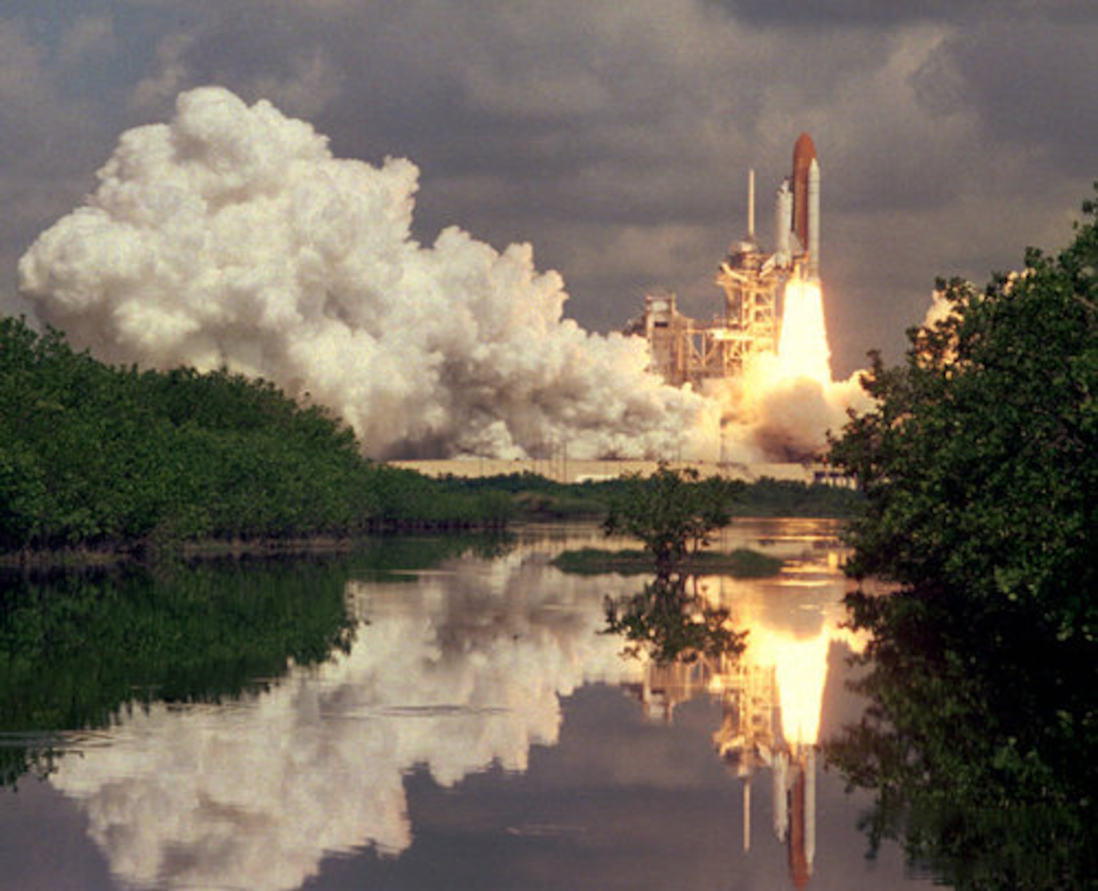 The space shuttle Columbia was the first shuttle to go into orbit on a mission. It completed 27 missions - during which it logged 300 days in space - before it was destroyed in 2003.