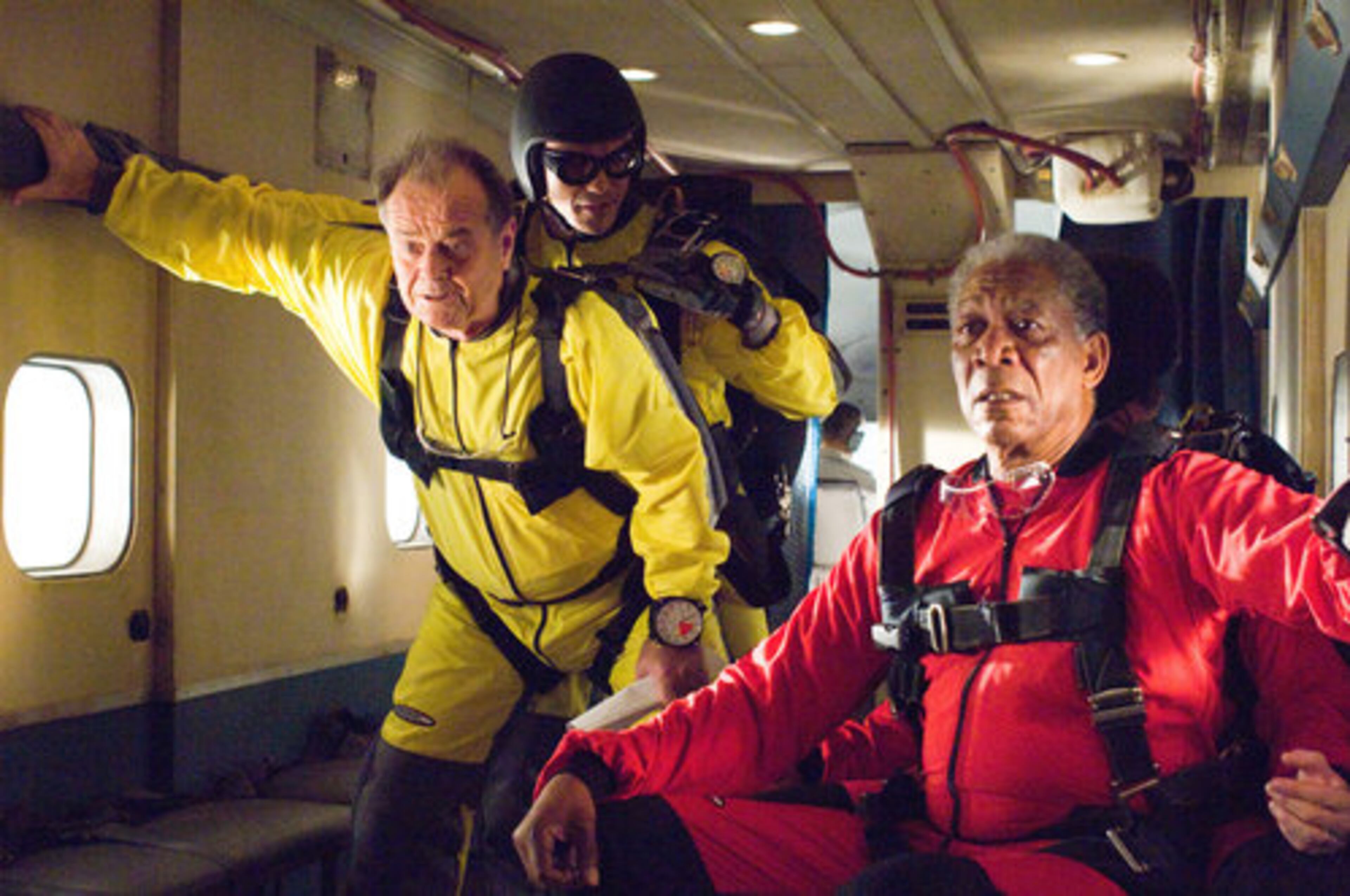 In 2005, Freeman starred with Jack Nicholson as two aging men taking on death-defying challenges in "The Bucket List."