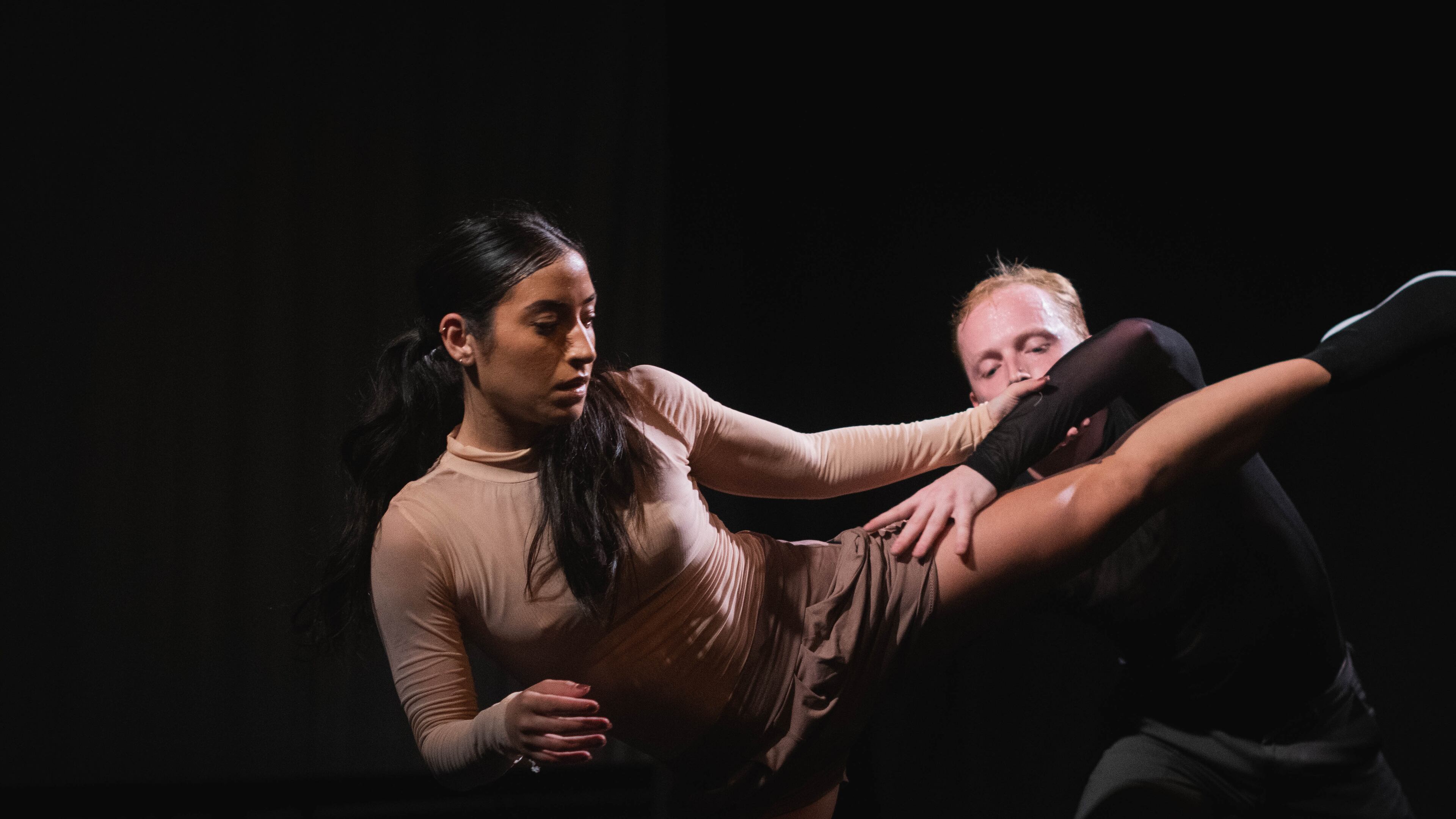 Christina J Massad's "is rael i" from "Excuse the Art." Photo by Darvensky Louis